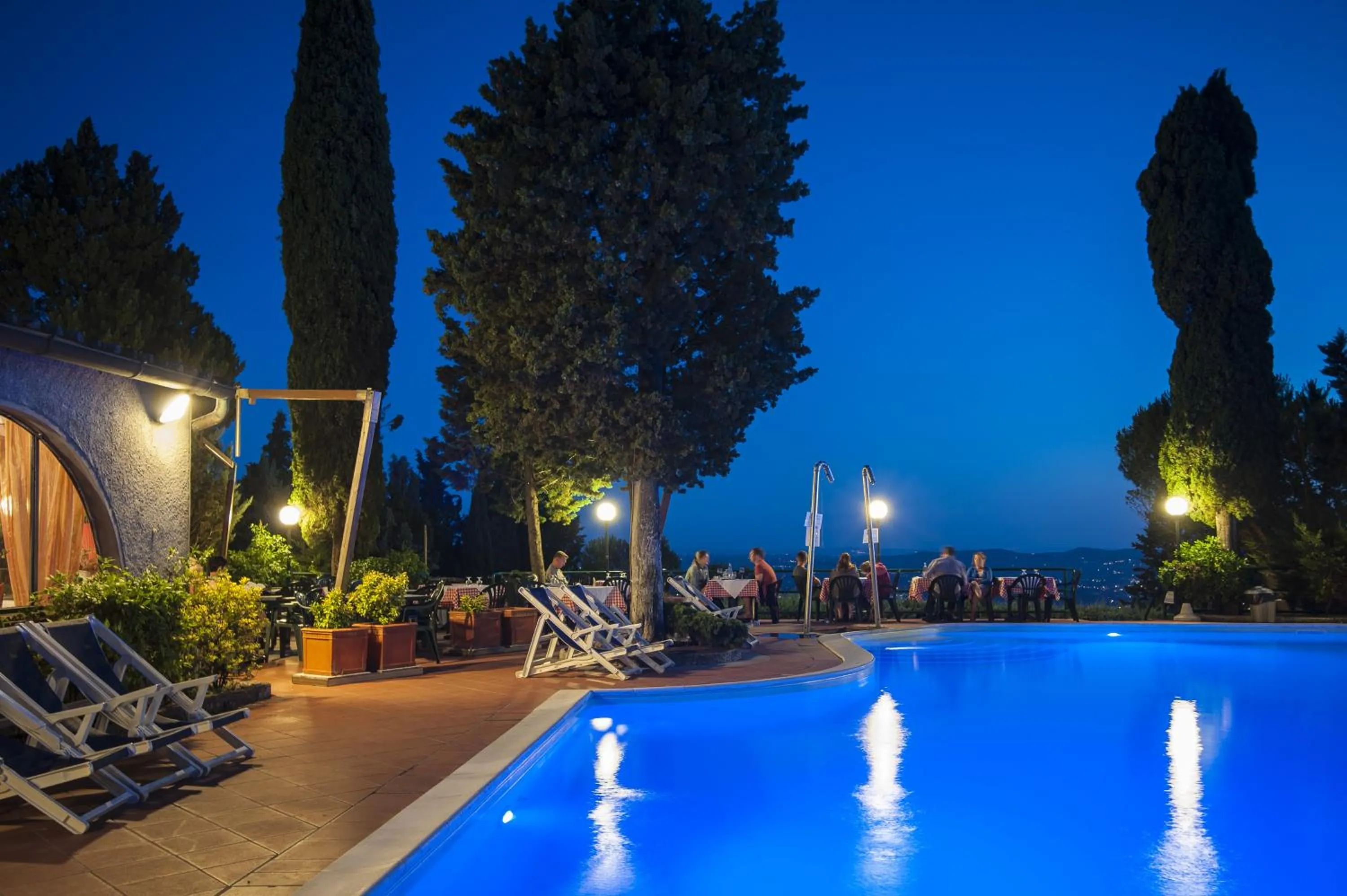 Swimming pool in Camping Village Panoramico Fiesole