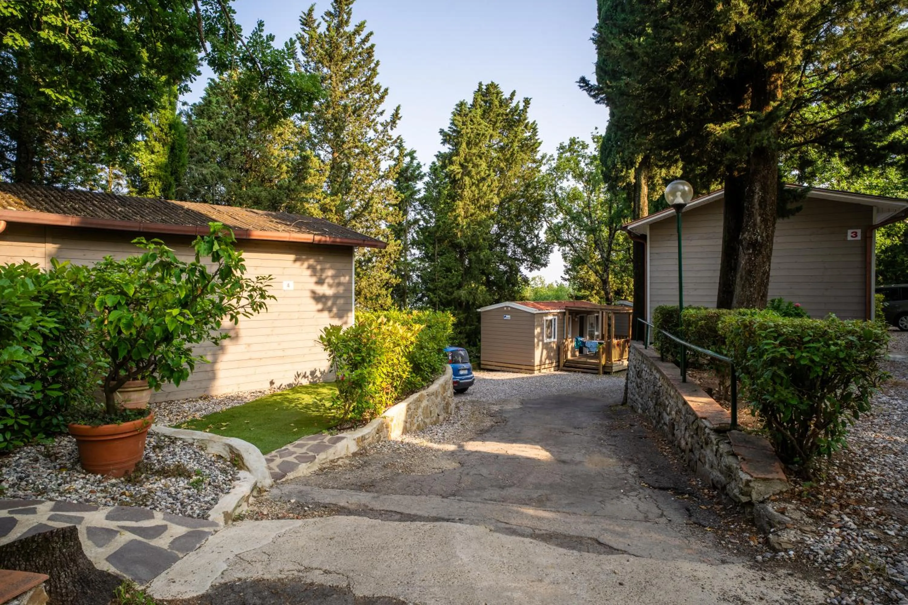 Street view in Camping Village Panoramico Fiesole