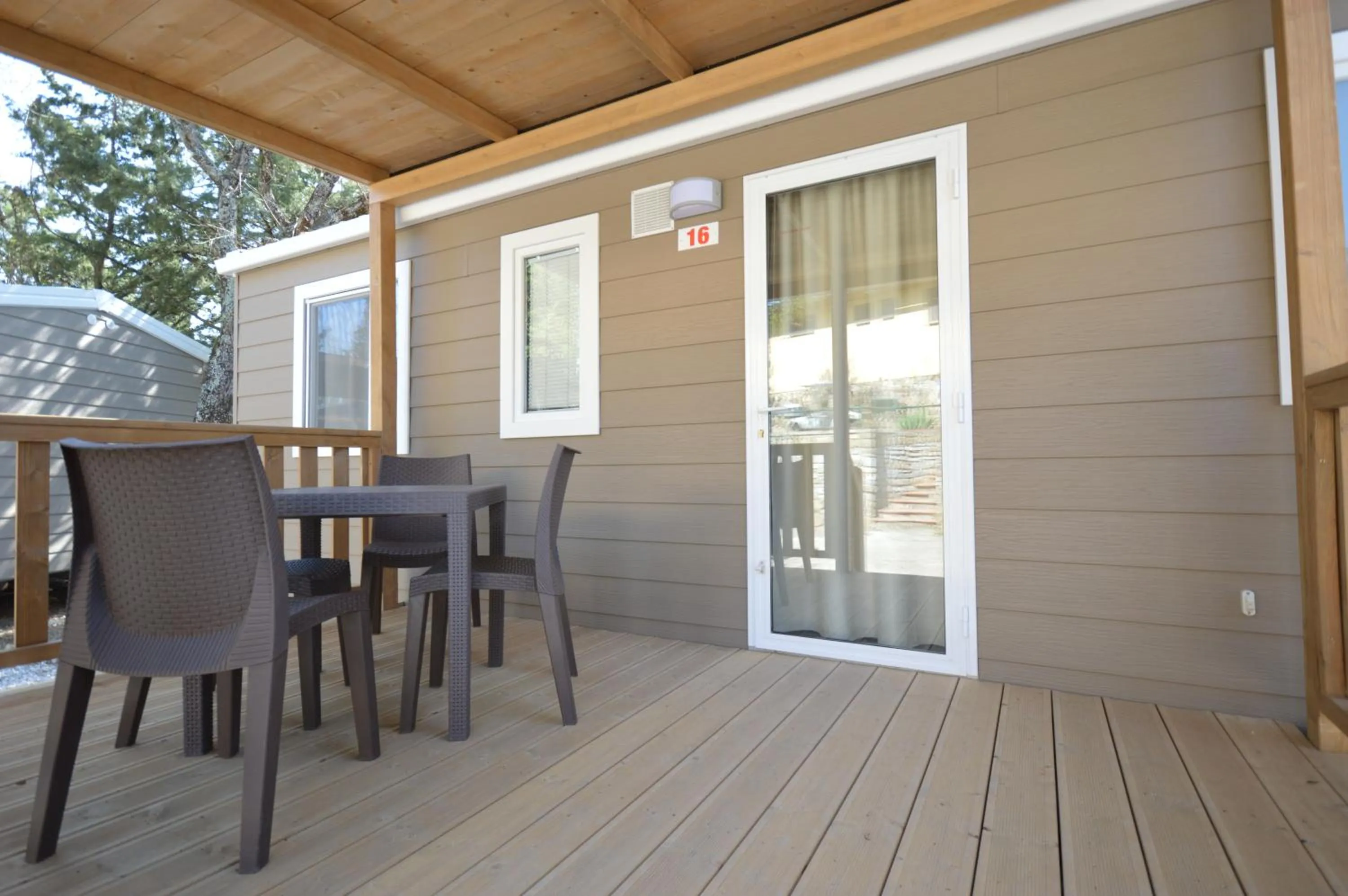 Balcony/Terrace in Camping Village Panoramico Fiesole