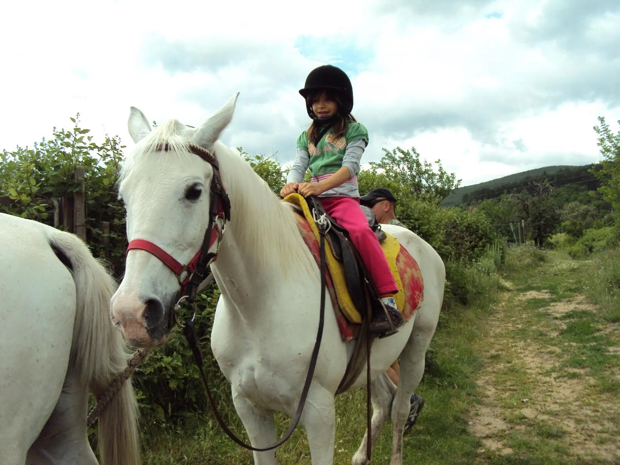 Horse-riding in Lilia 2 Family Hotel