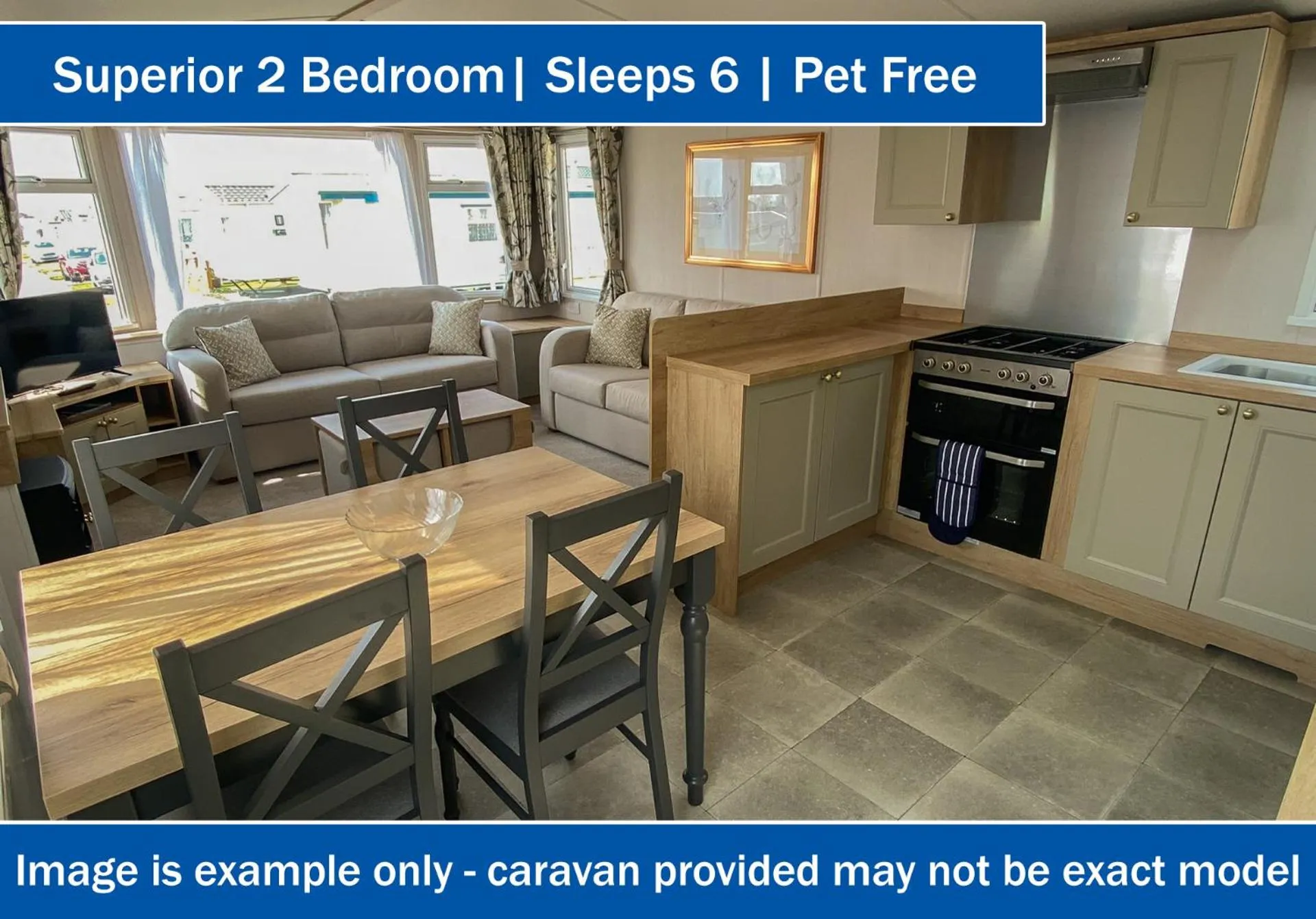 Photo of the whole room in Crows Nest Caravan Park