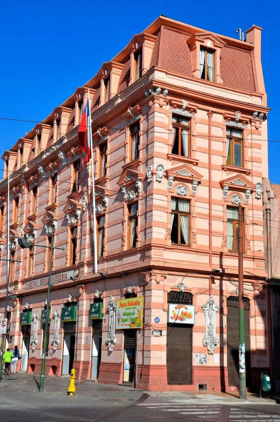 Property building in Hotel Reina Victoria Valparaíso