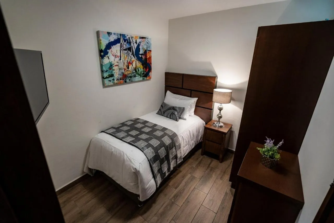 Bed in Hotel Corral Grande