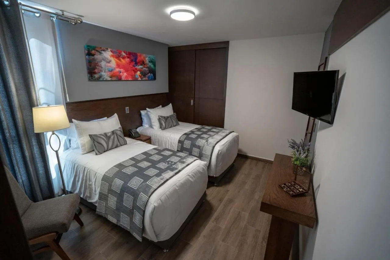 Bed in Hotel Corral Grande