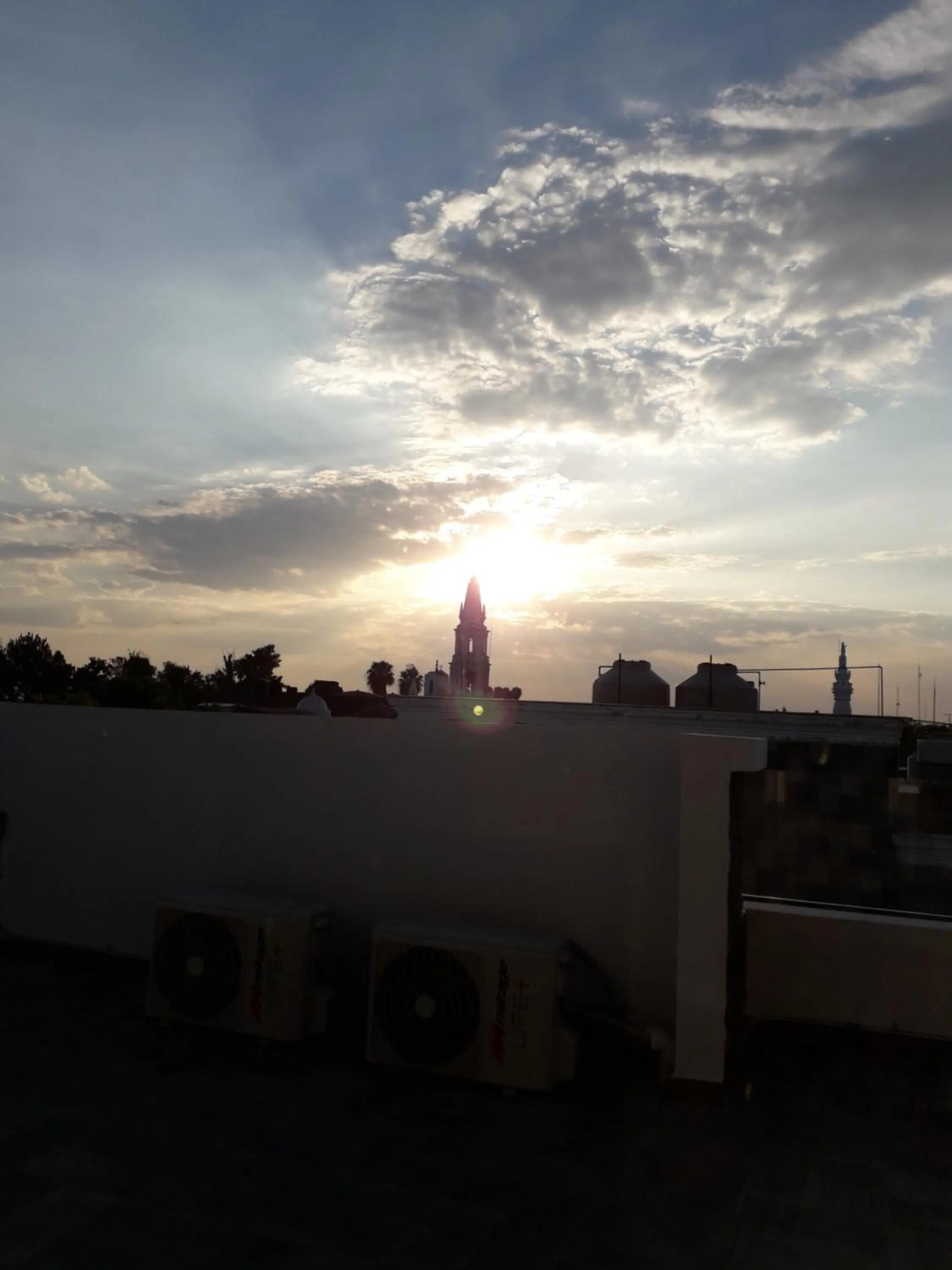 Quiet street view in Hotel Corral Grande