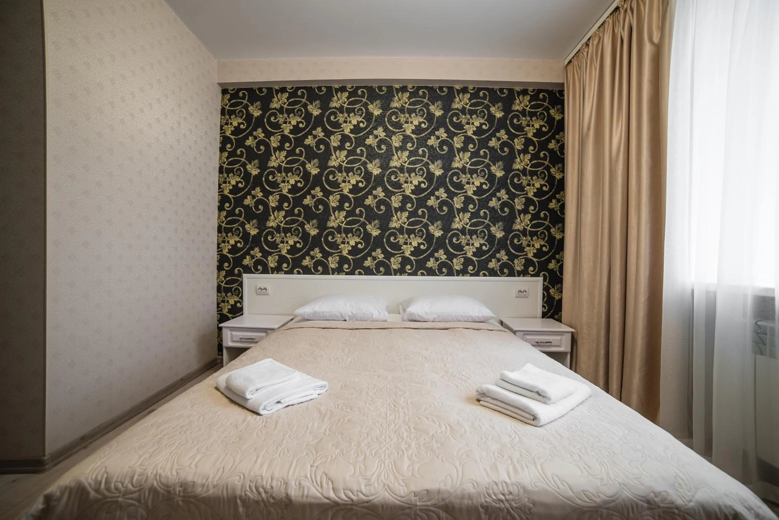 Bed in Sergeev Hotel