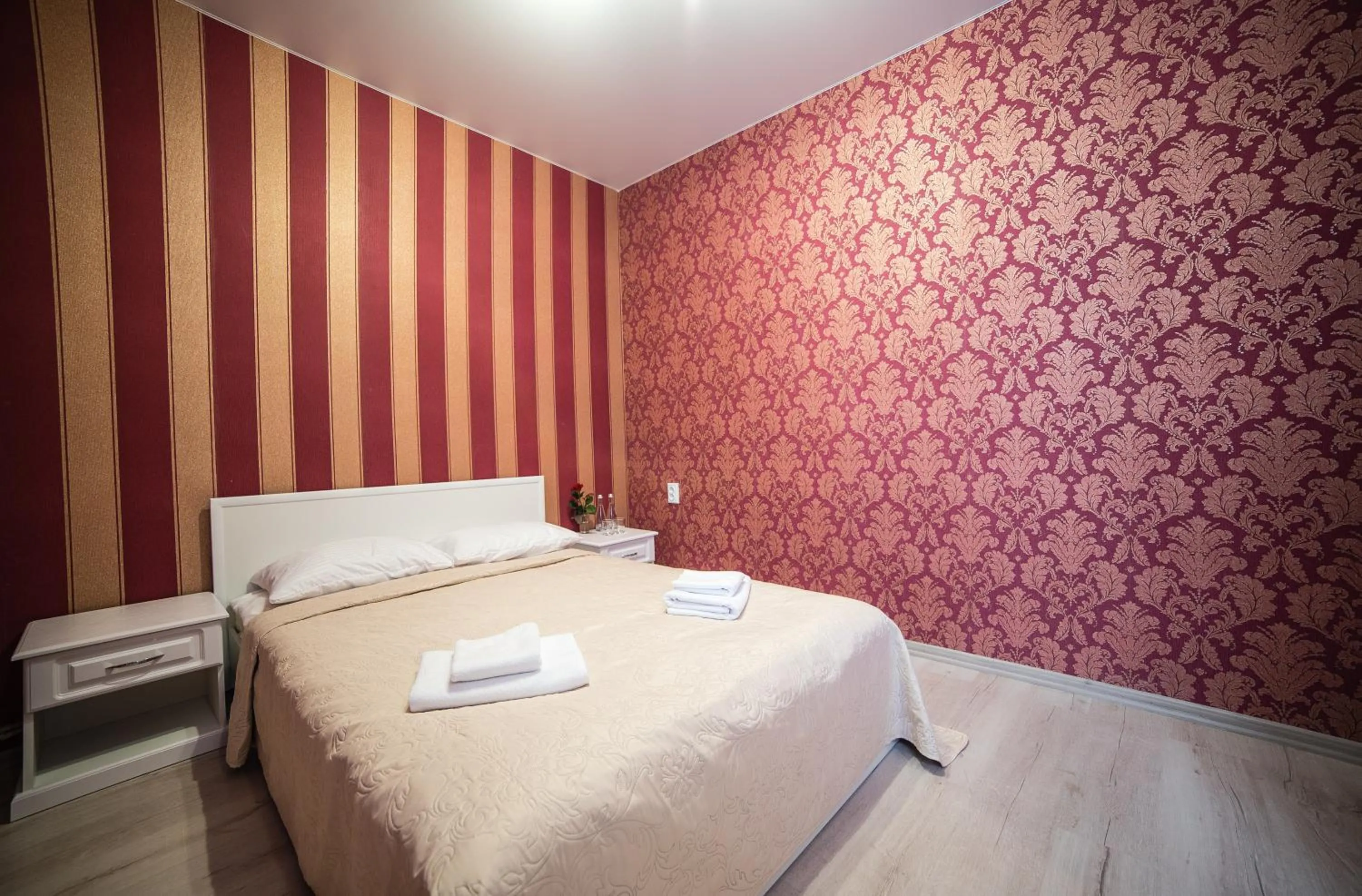 Bed in Sergeev Hotel