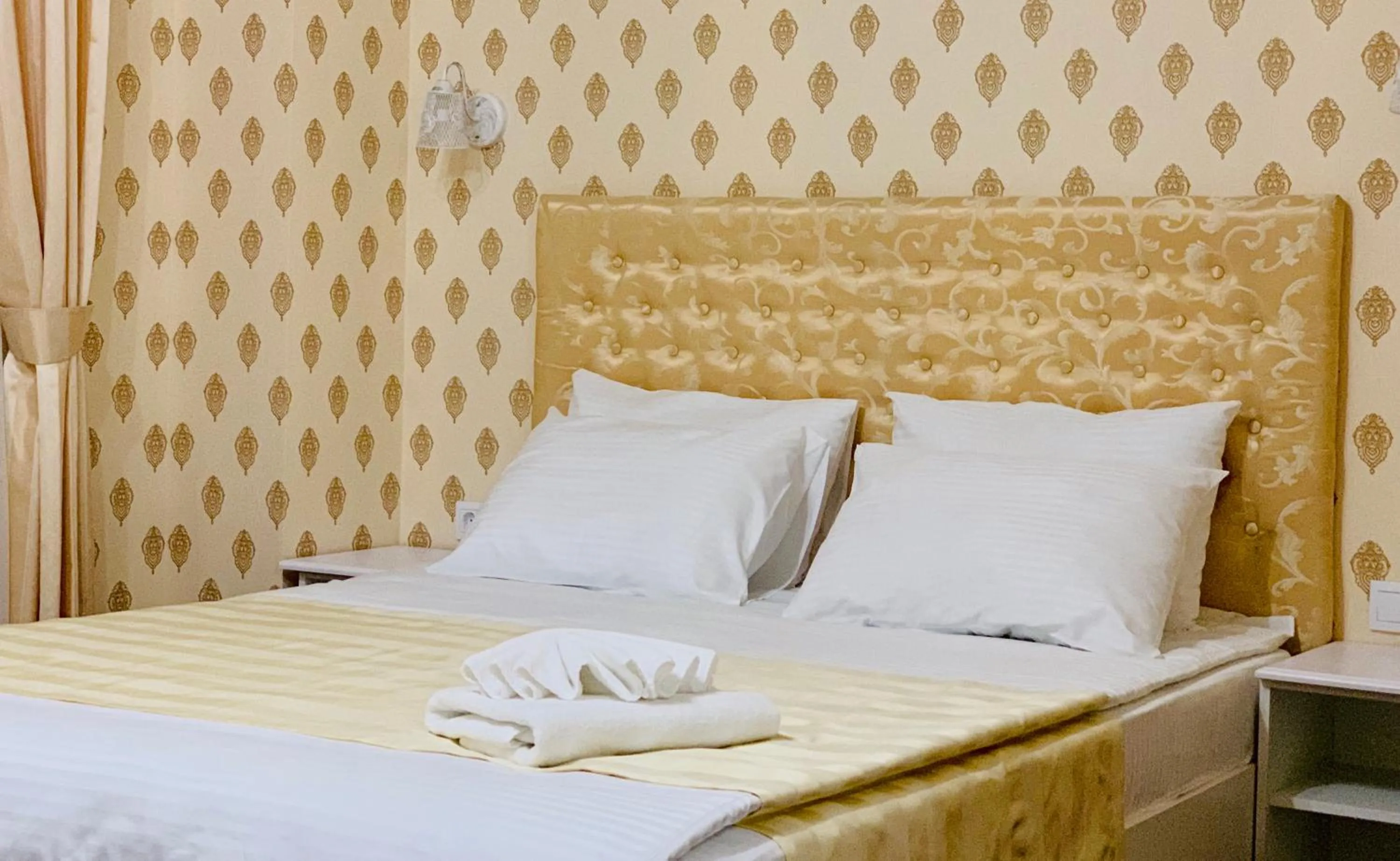 Bed in Sergeev Hotel