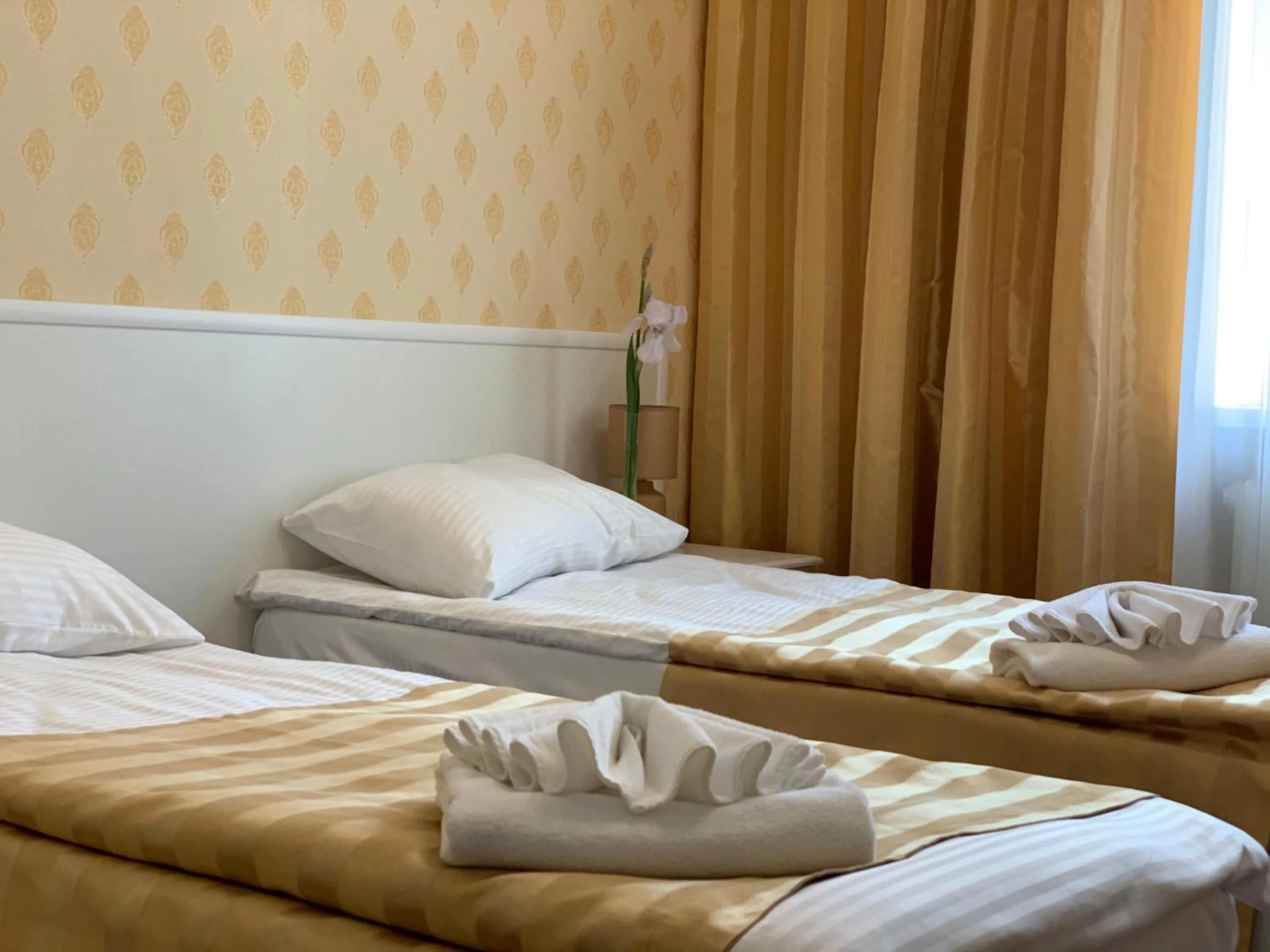 Bed in Sergeev Hotel