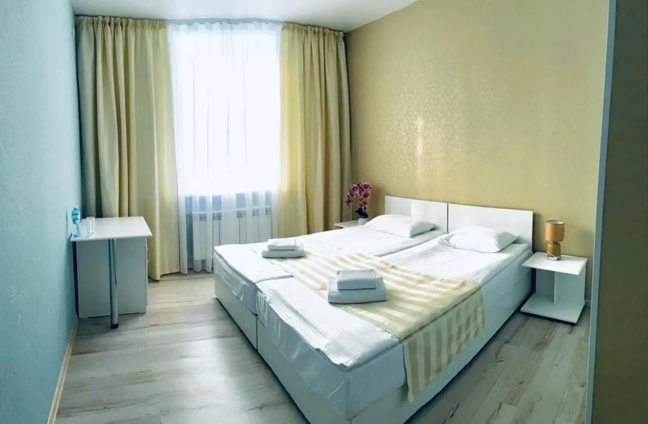 Bed in Sergeev Hotel