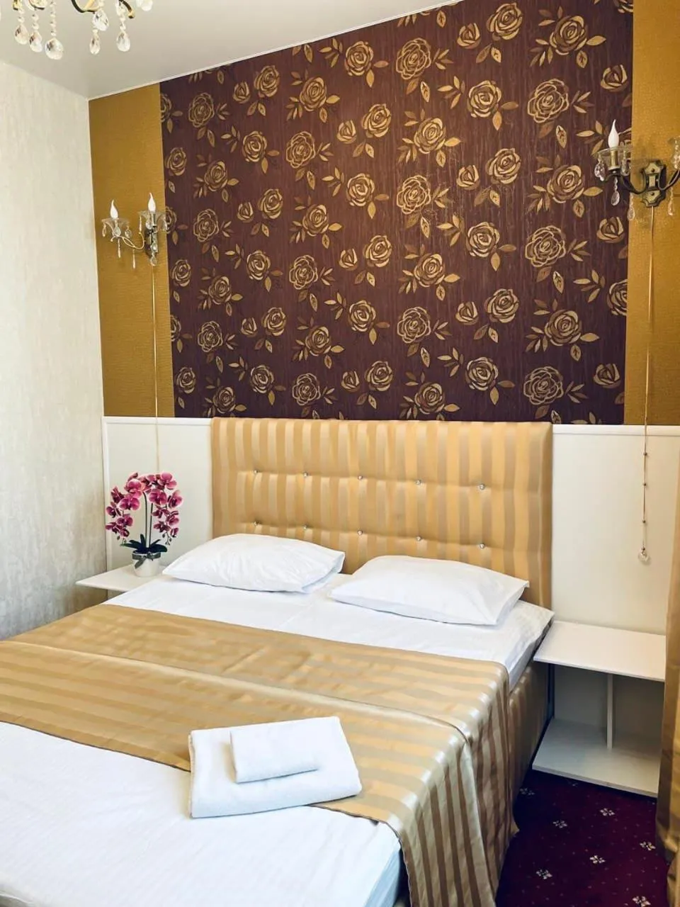 Bed in Sergeev Hotel