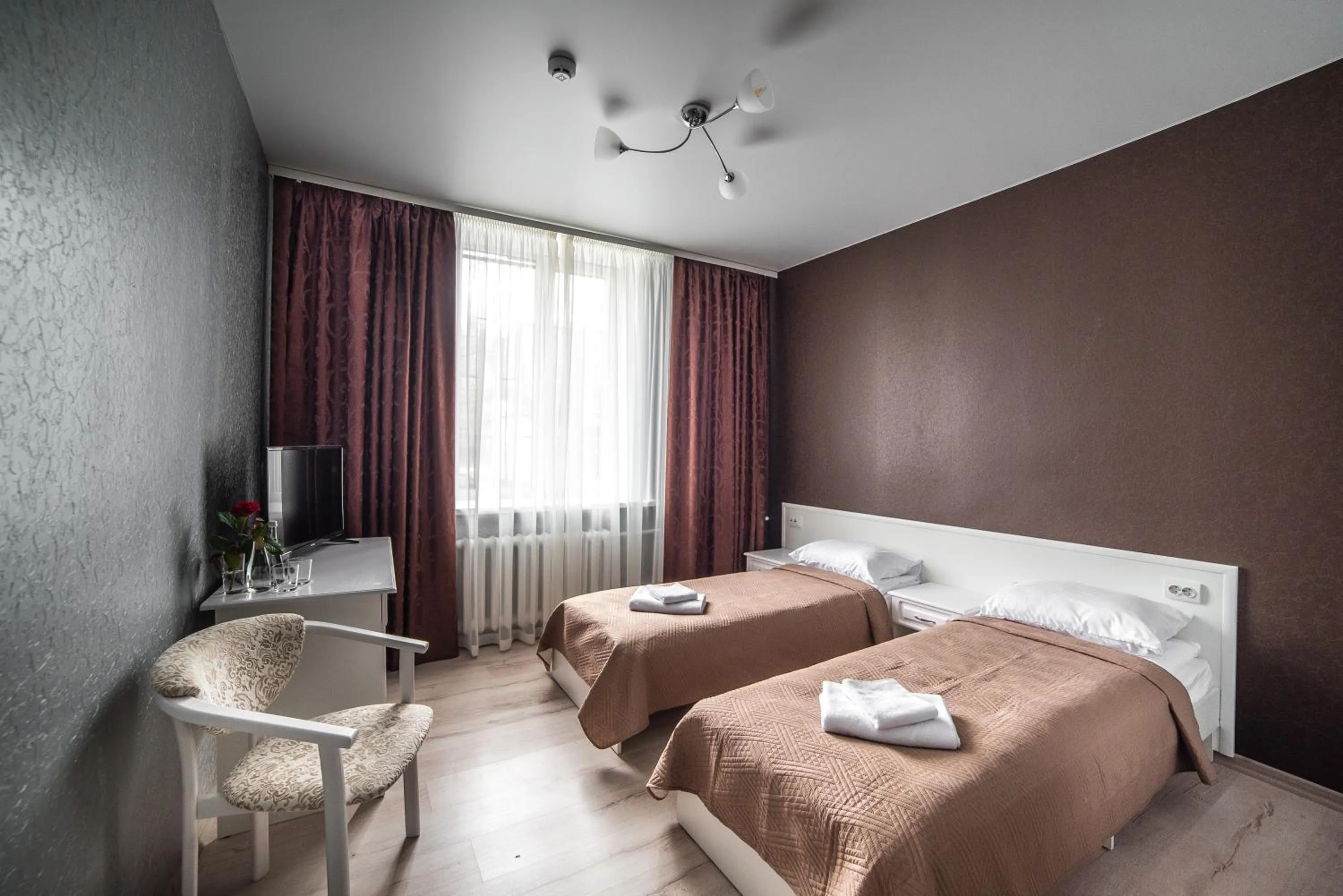 Bed in Sergeev Hotel
