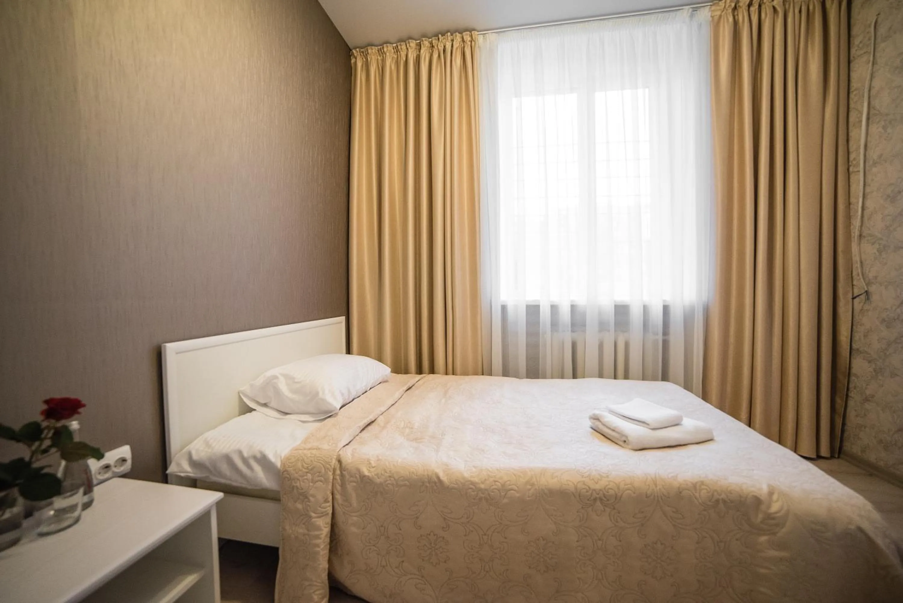 Bed in Sergeev Hotel