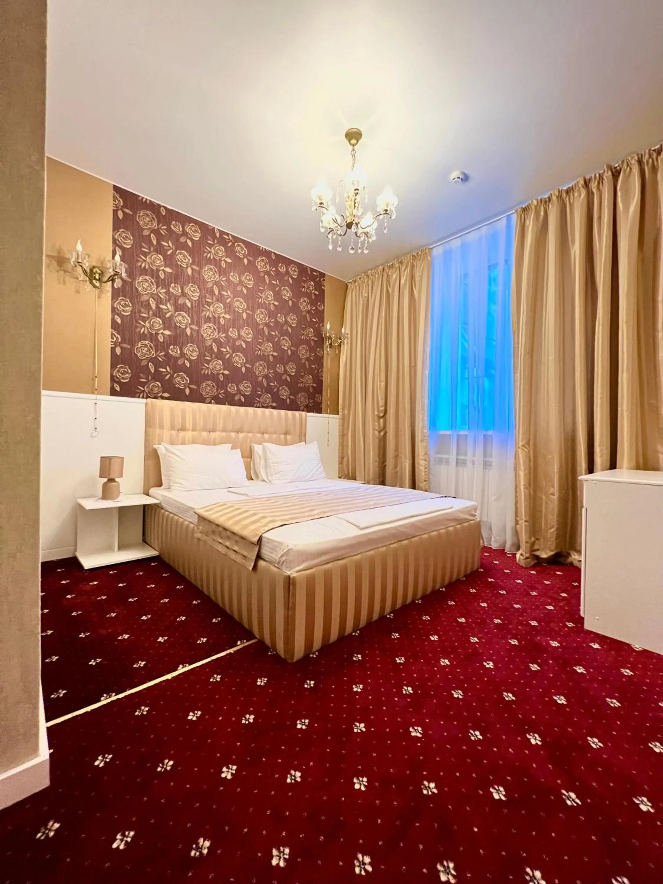 Bed in Sergeev Hotel