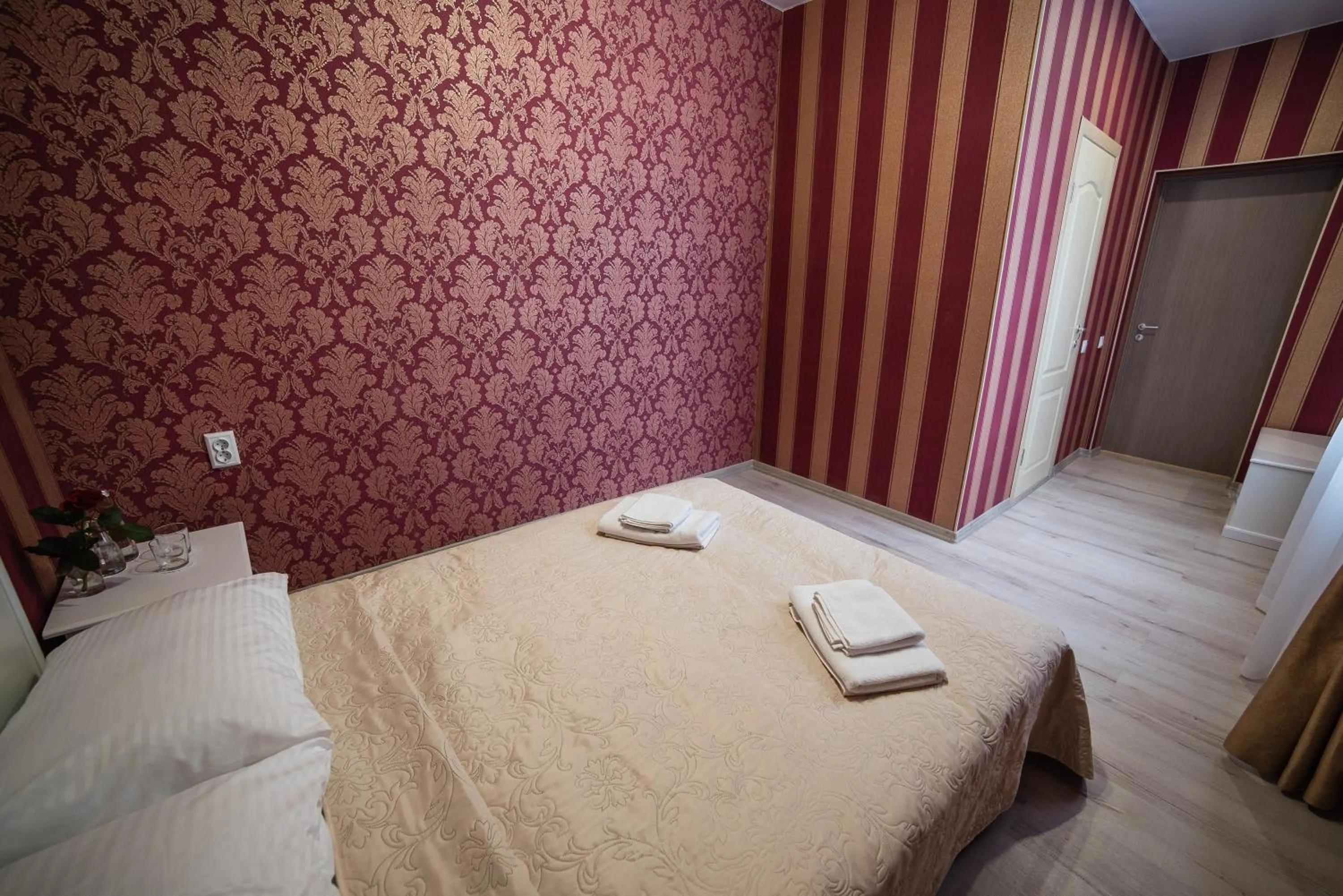 Bed in Sergeev Hotel