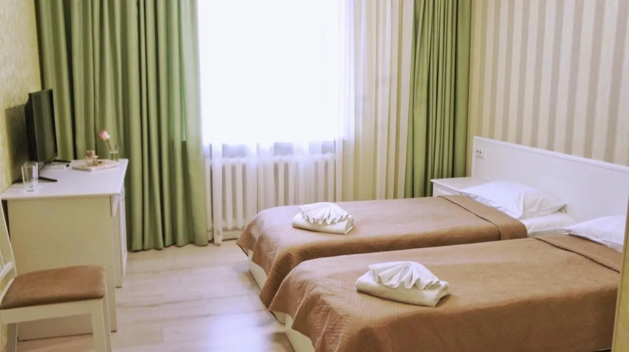 Bed in Sergeev Hotel
