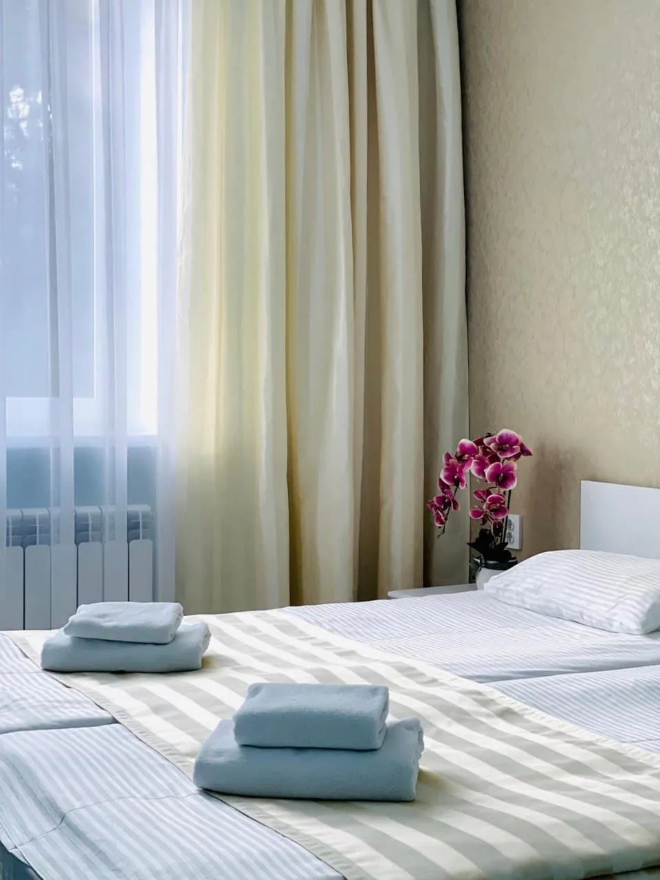 Bed in Sergeev Hotel