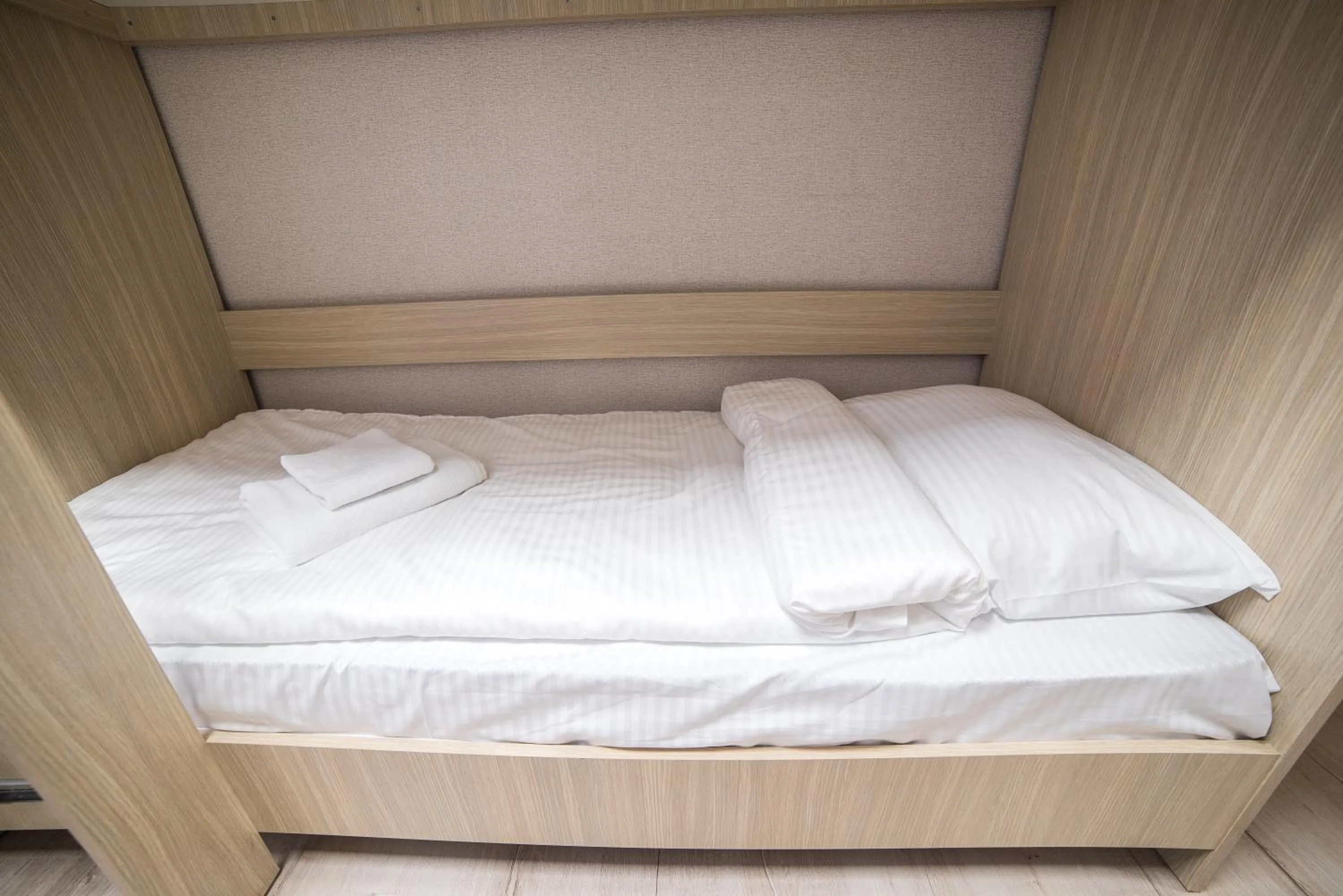 Bed in Sergeev Hotel