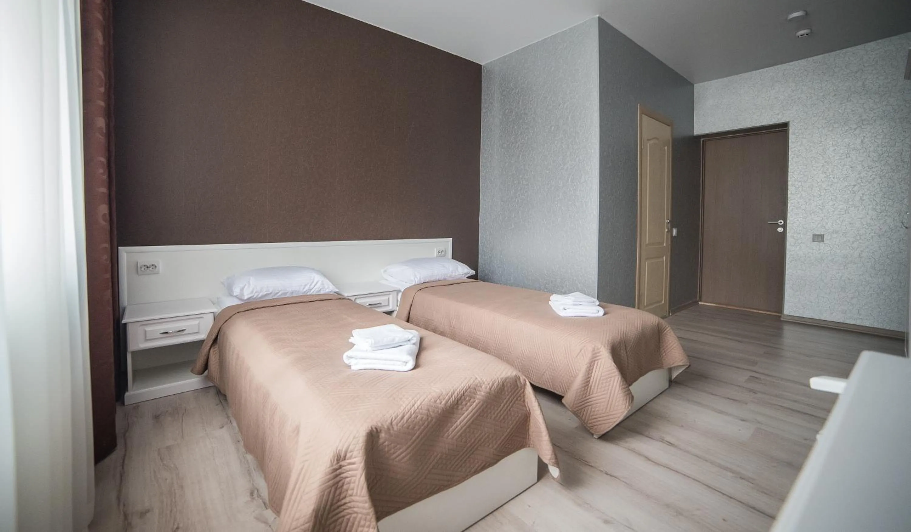 Bed in Sergeev Hotel