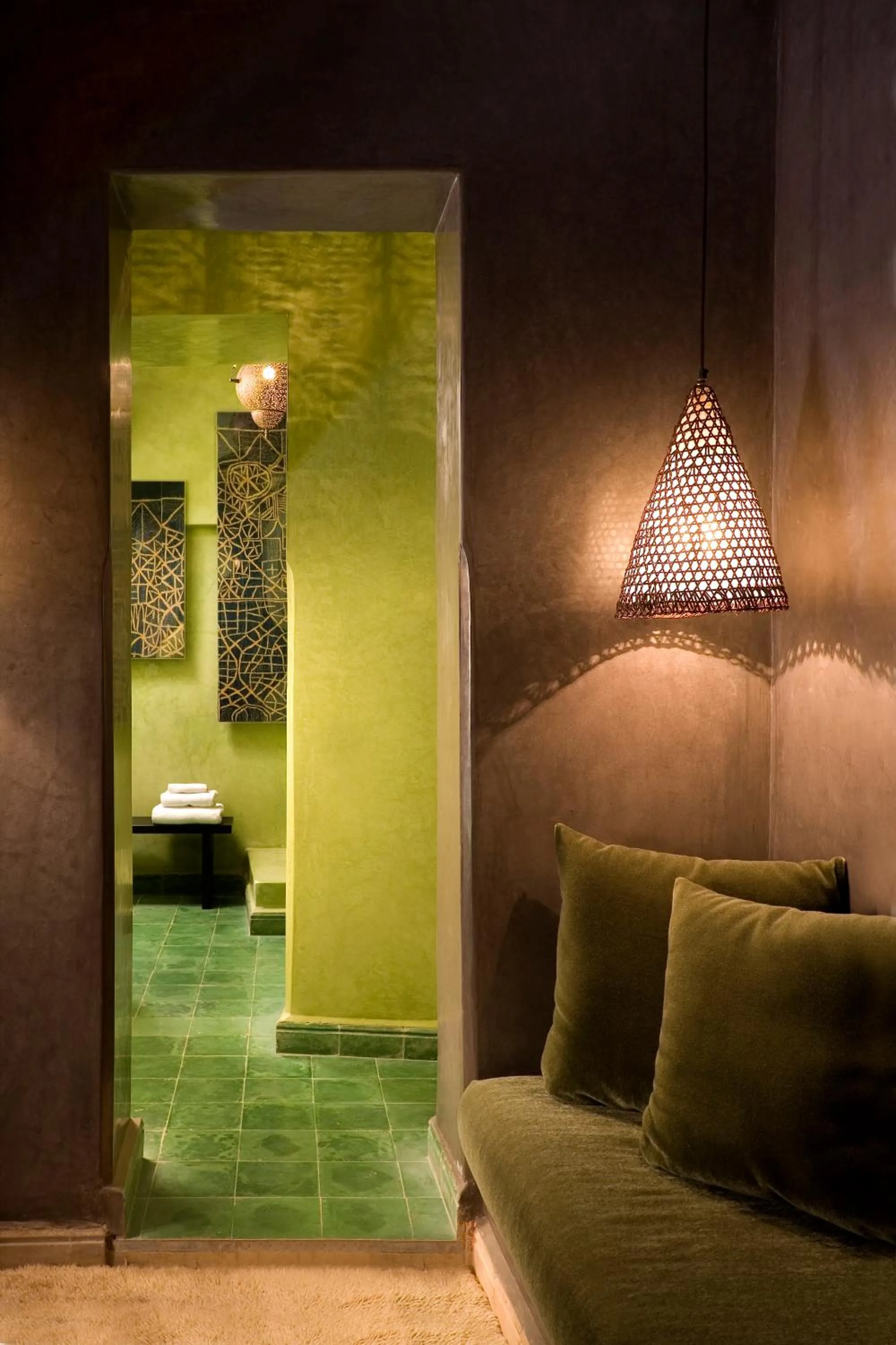 Decorative detail in Riad Meriem