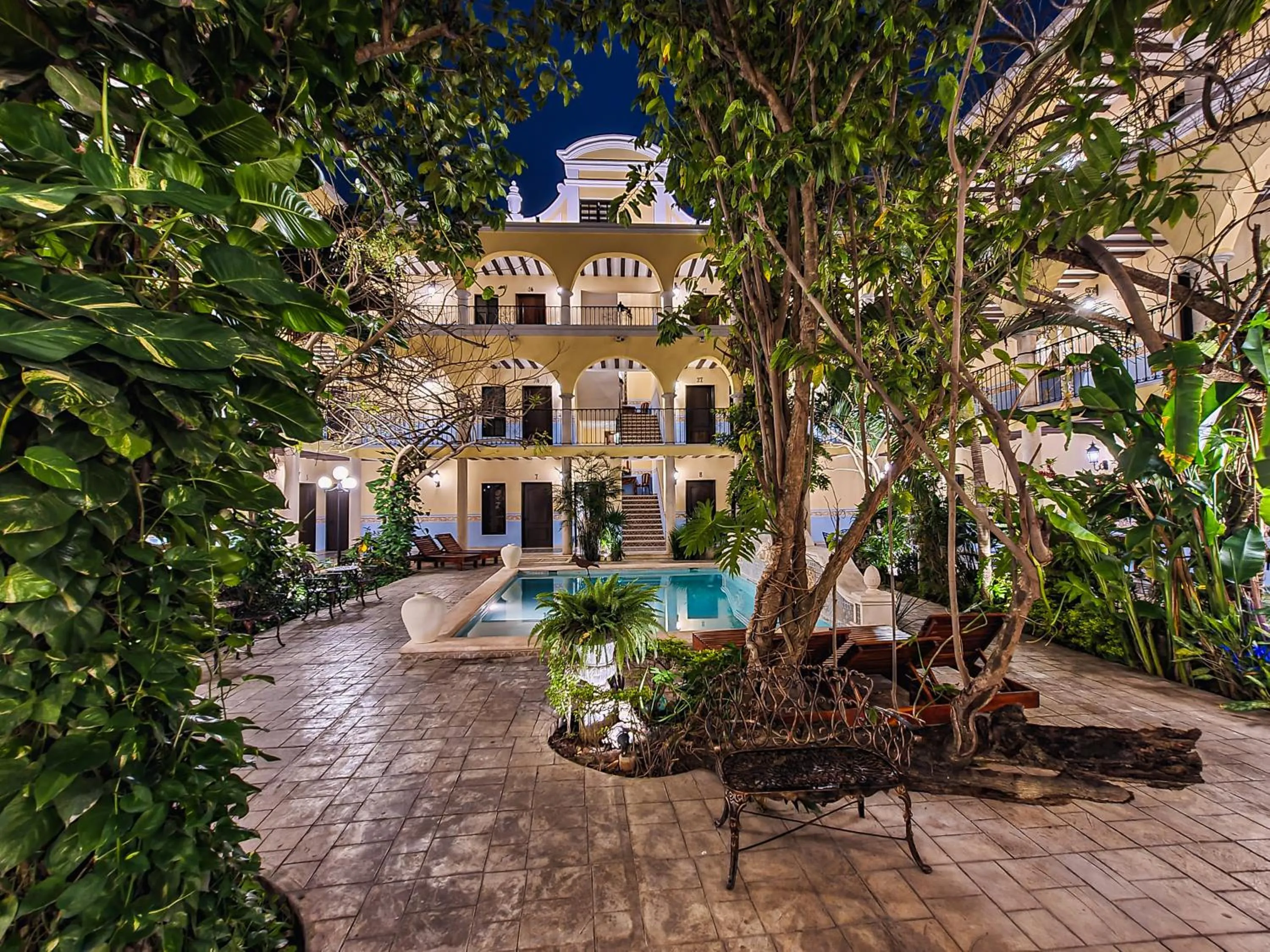 Garden in Hotel Fundadores