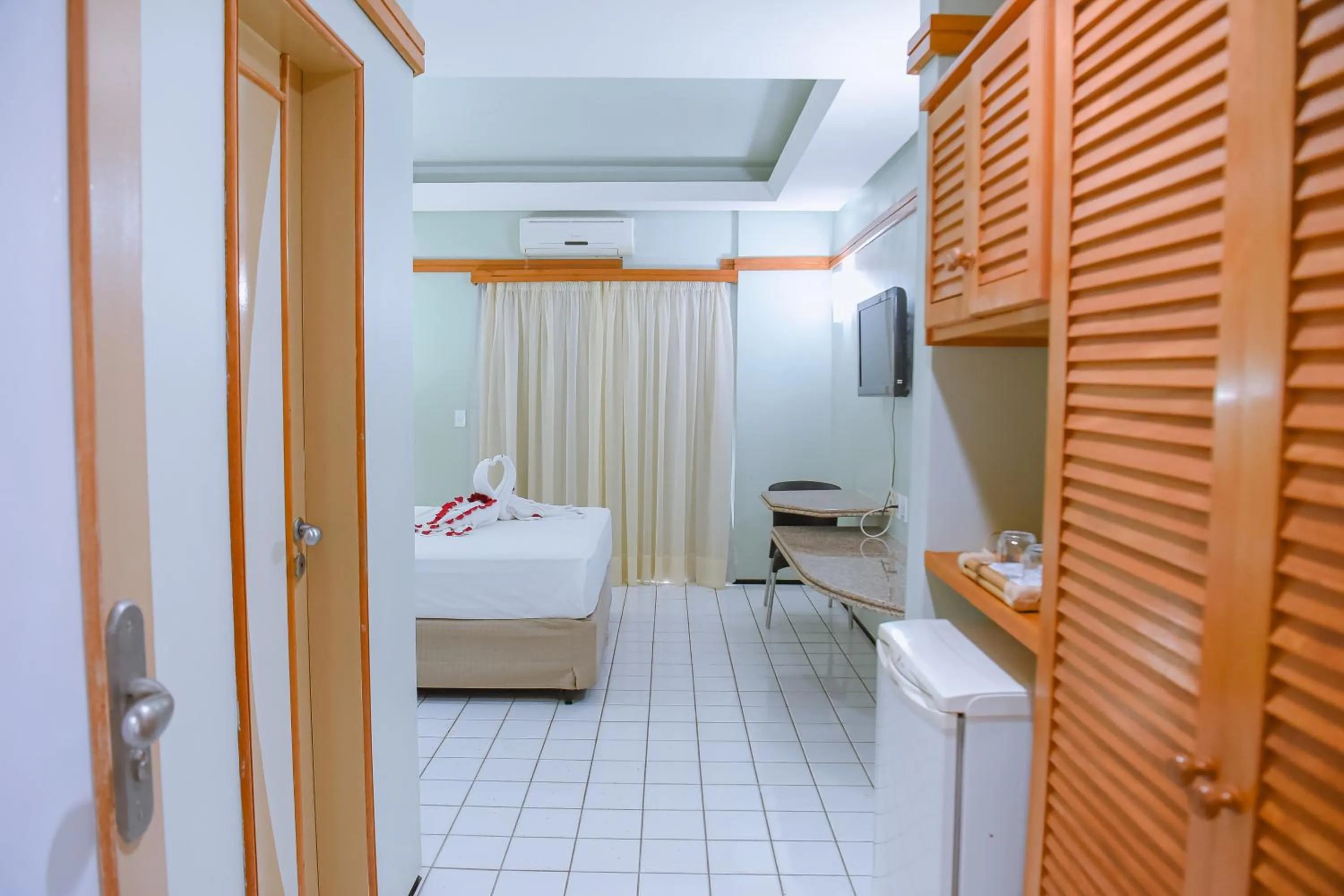 Bedroom, Bed in Hotel Praia Ponta d'Areia