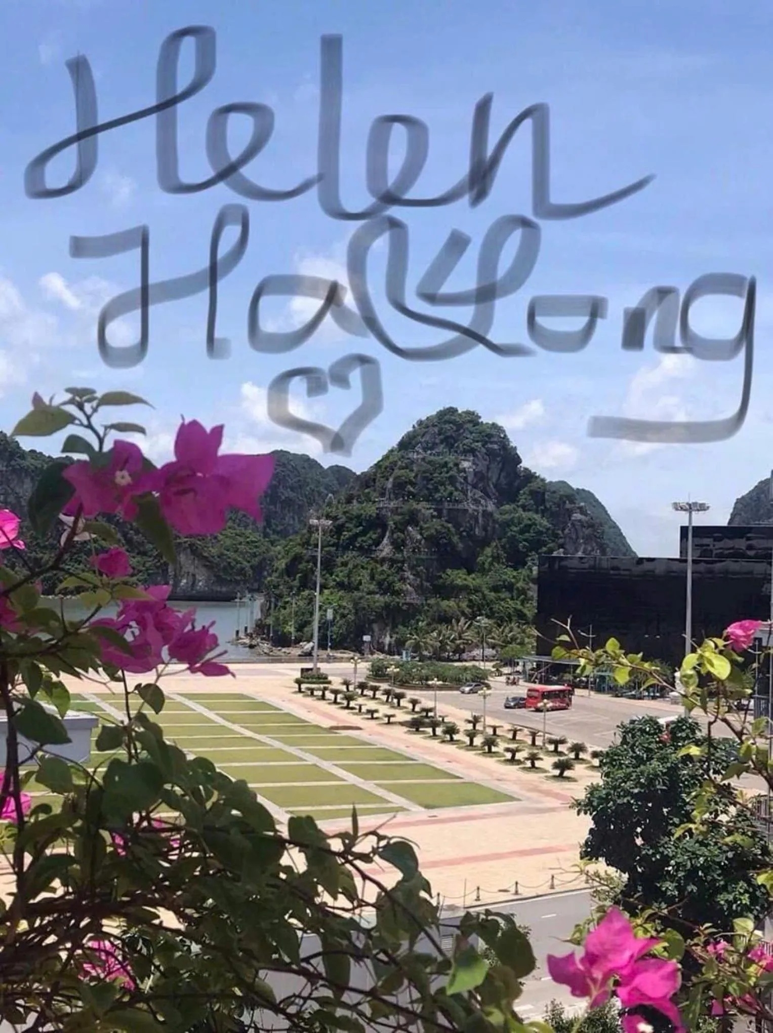 Natural landscape in Helen Halong Hotel