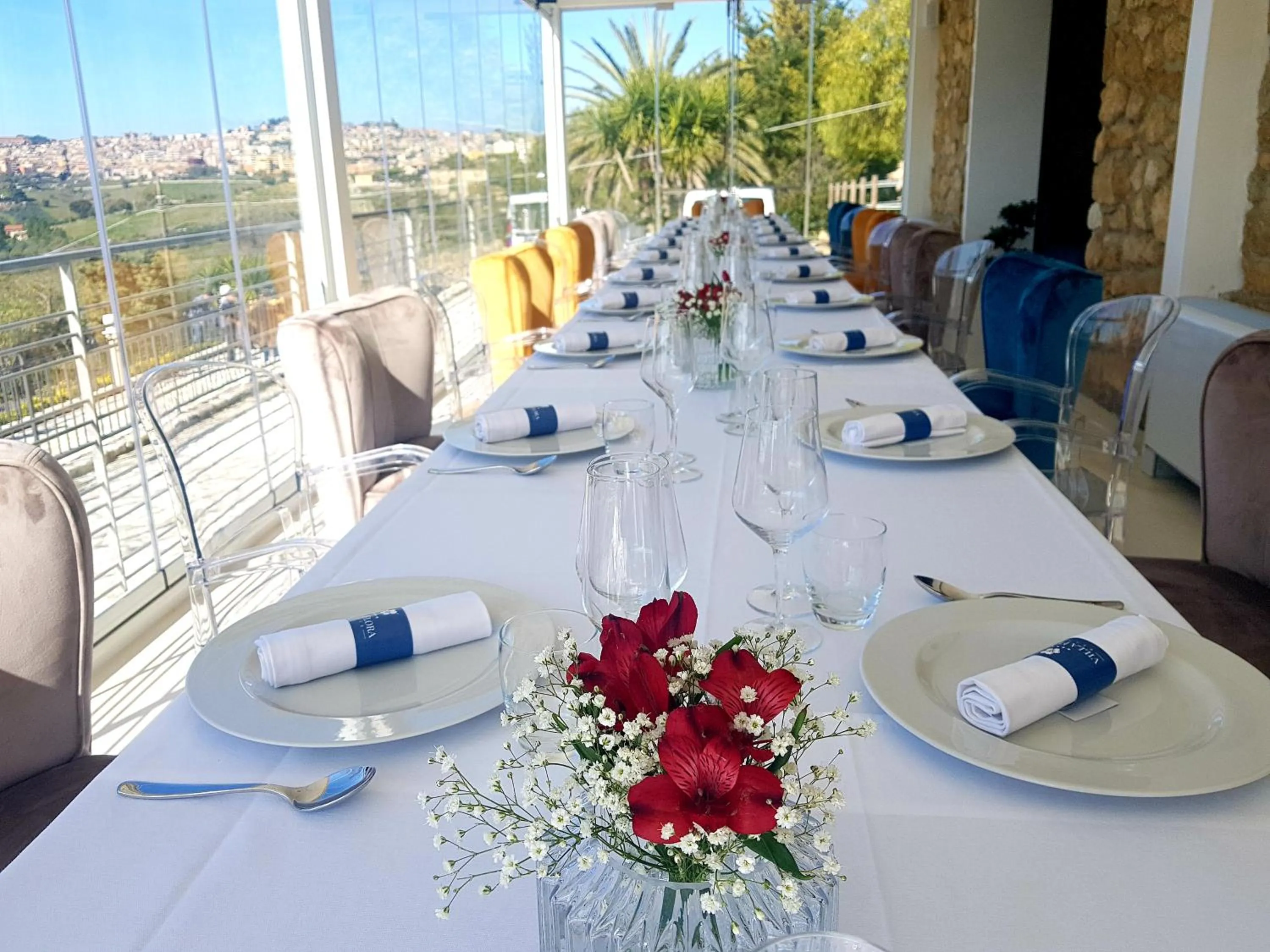 Restaurant/places to eat in Hotel Villa Flora Relais