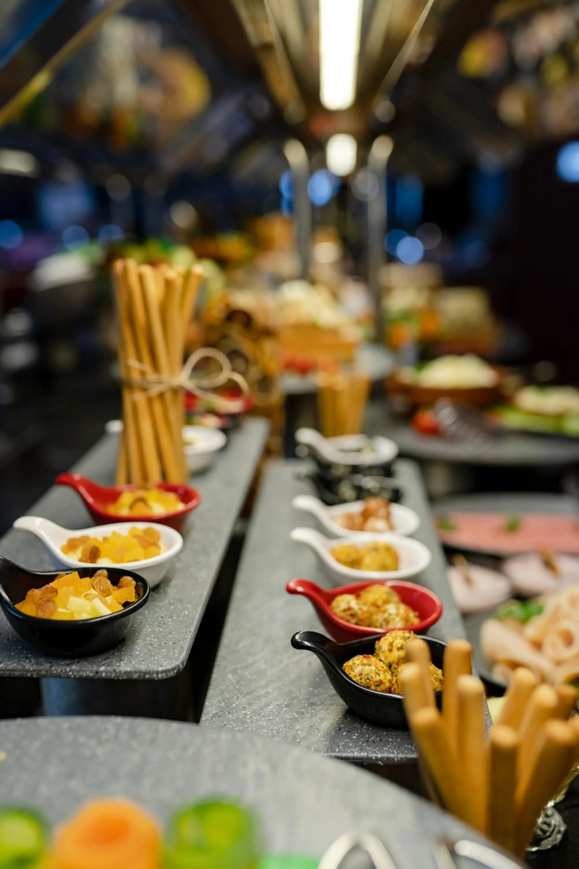 Food close-up in Wellborn Luxury Hotel