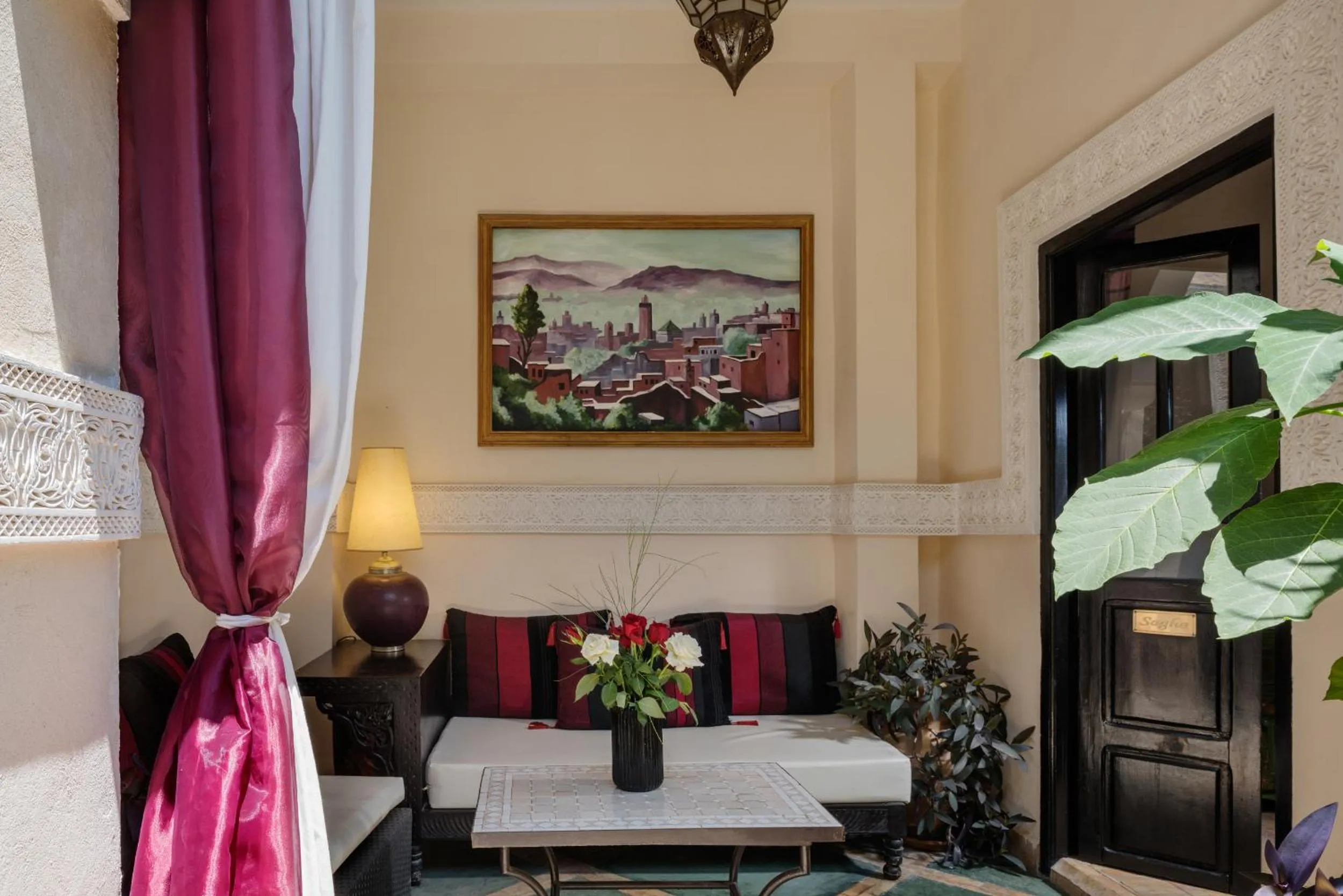 Balcony/Terrace in Riad Dar El Souk
