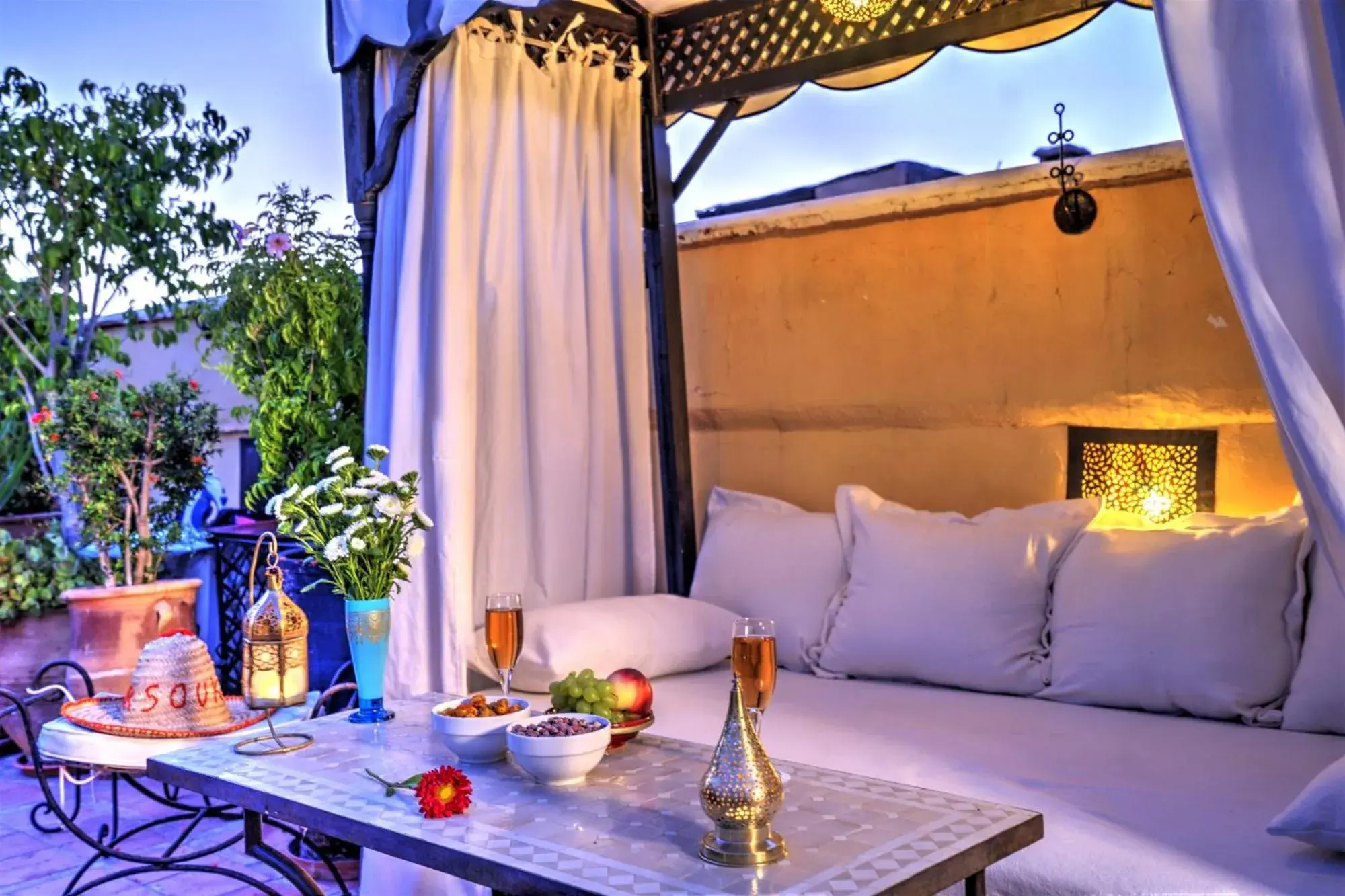 Balcony/Terrace in Riad Dar El Souk