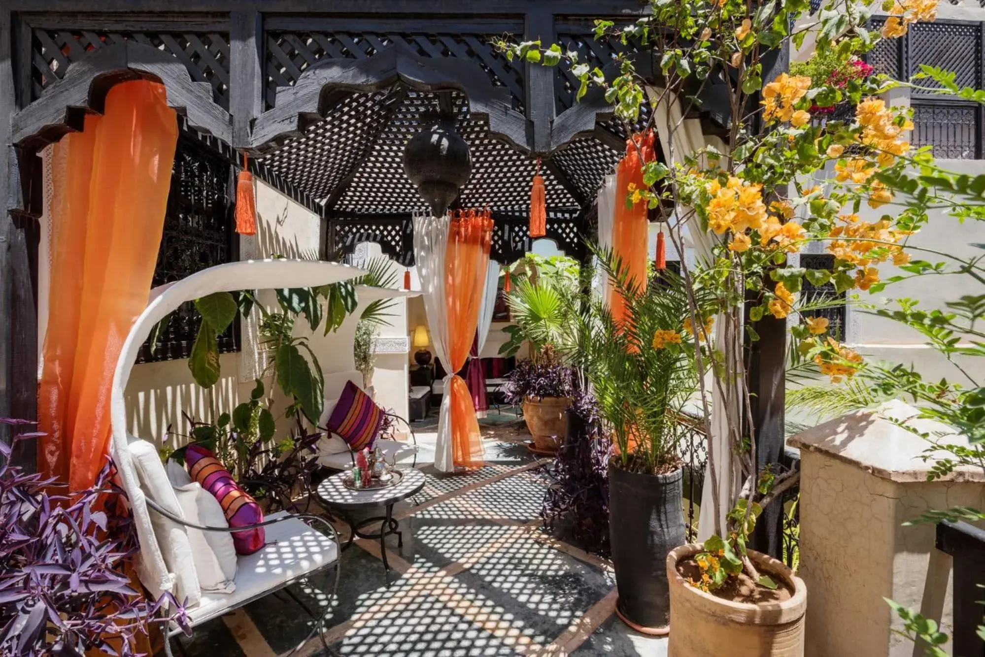 Balcony/Terrace in Riad Dar El Souk