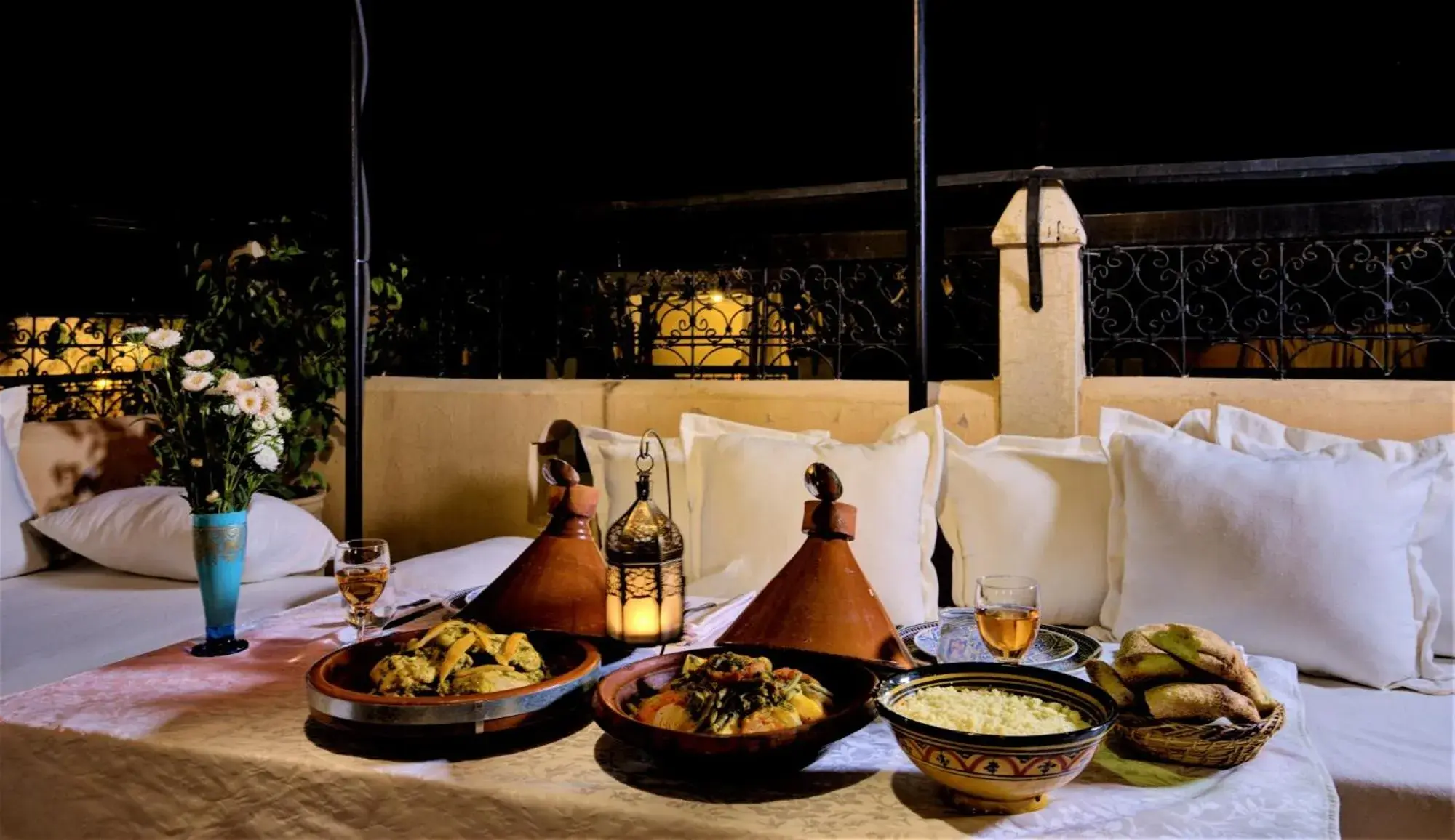 Balcony/Terrace in Riad Dar El Souk