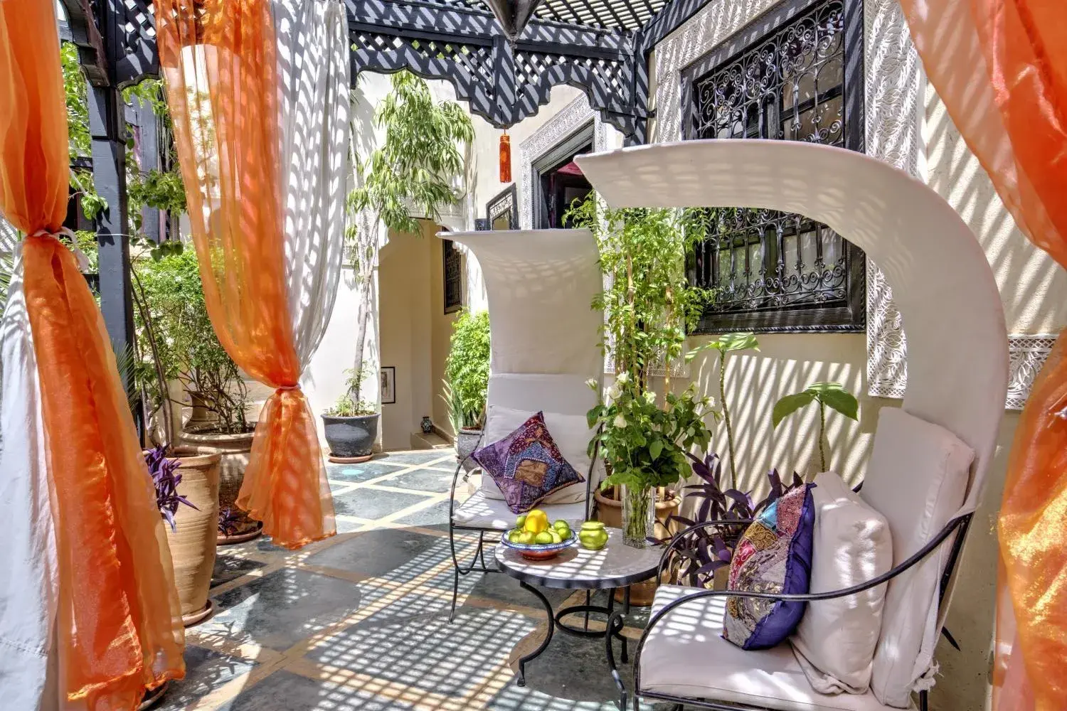 Balcony/Terrace in Riad Dar El Souk