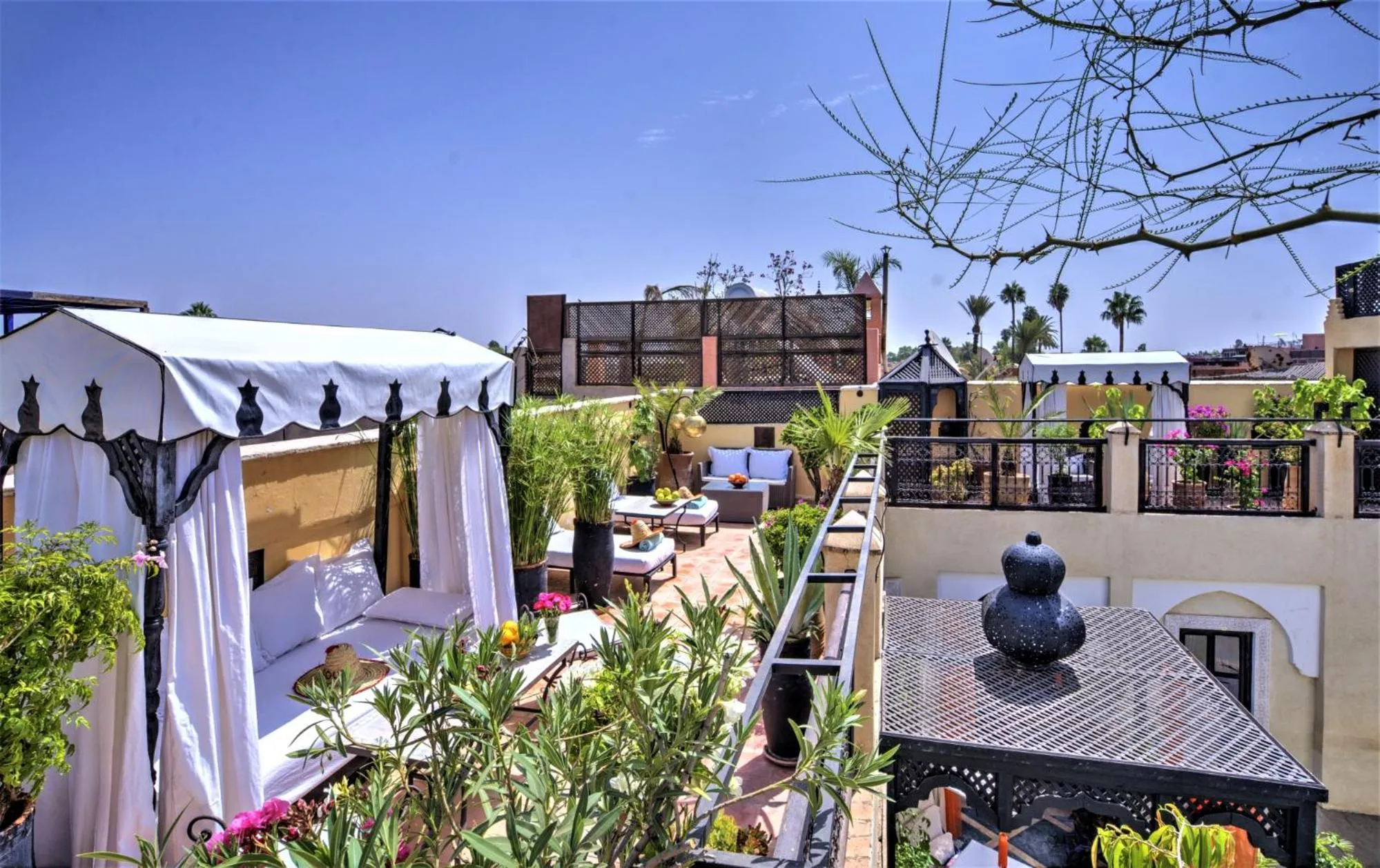 Balcony/Terrace in Riad Dar El Souk