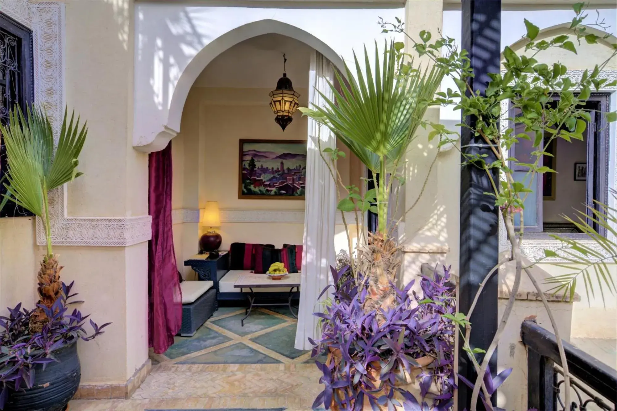 Balcony/Terrace in Riad Dar El Souk