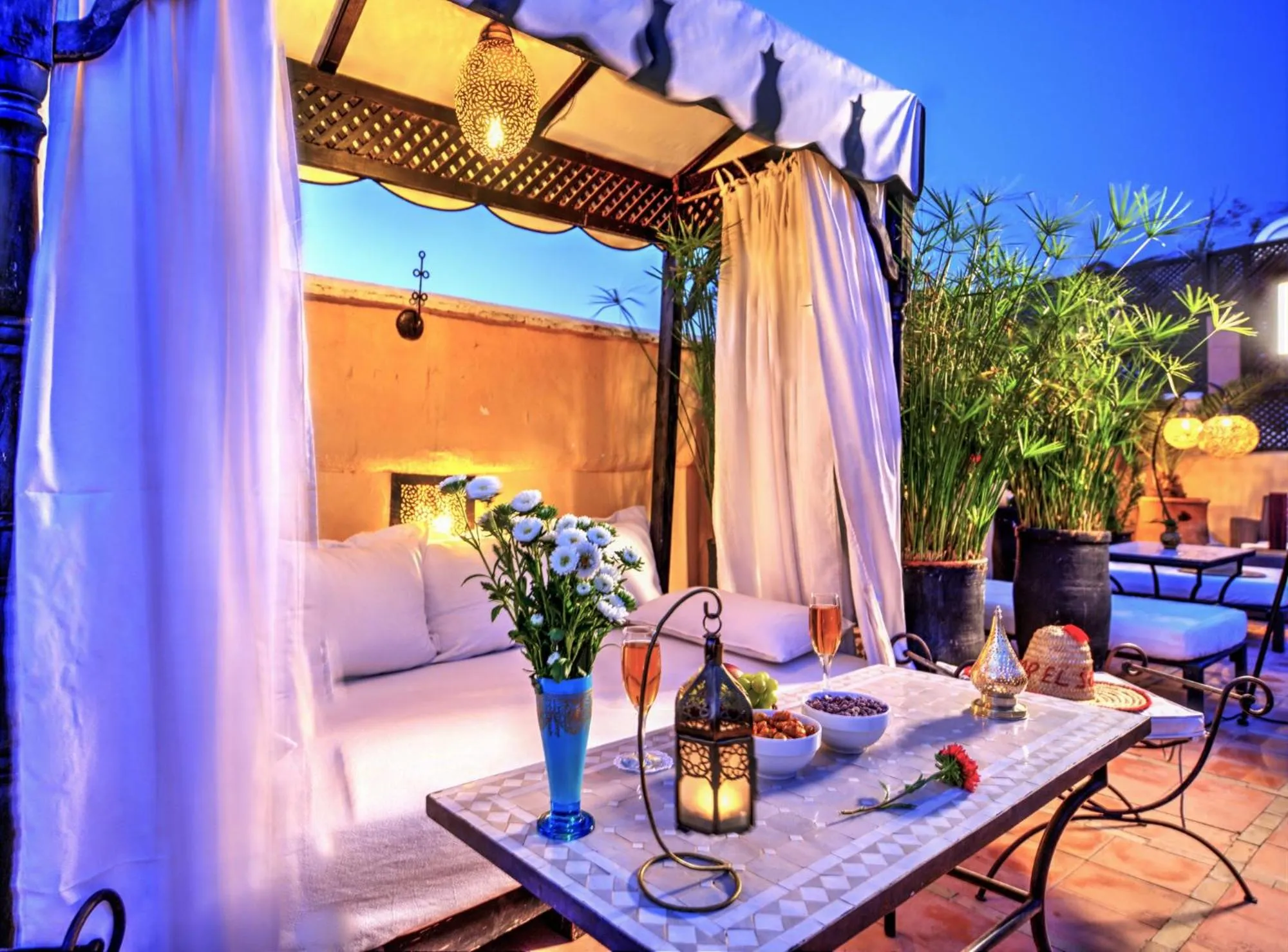 Balcony/Terrace in Riad Dar El Souk