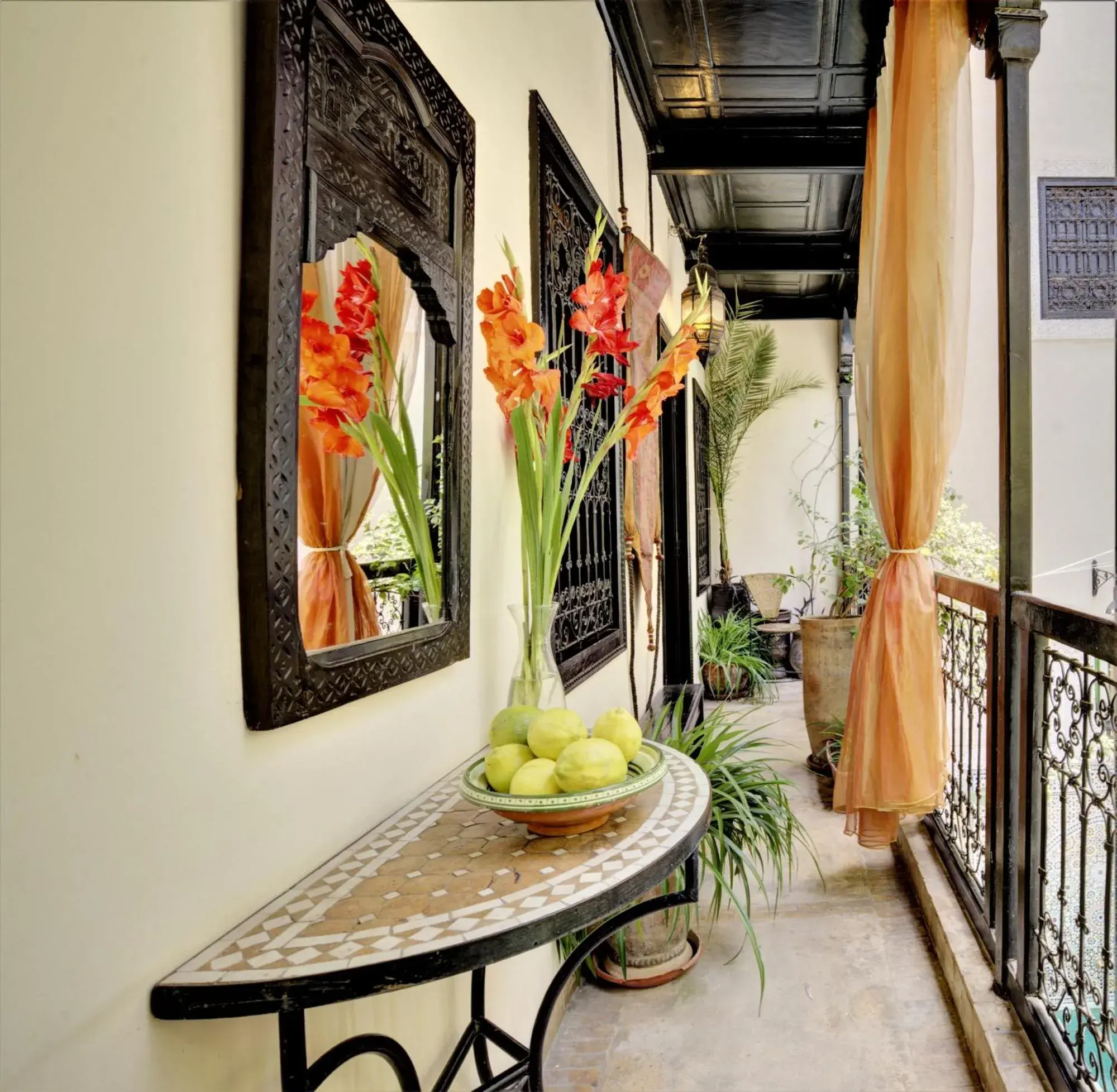 Balcony/Terrace in Riad Dar El Souk