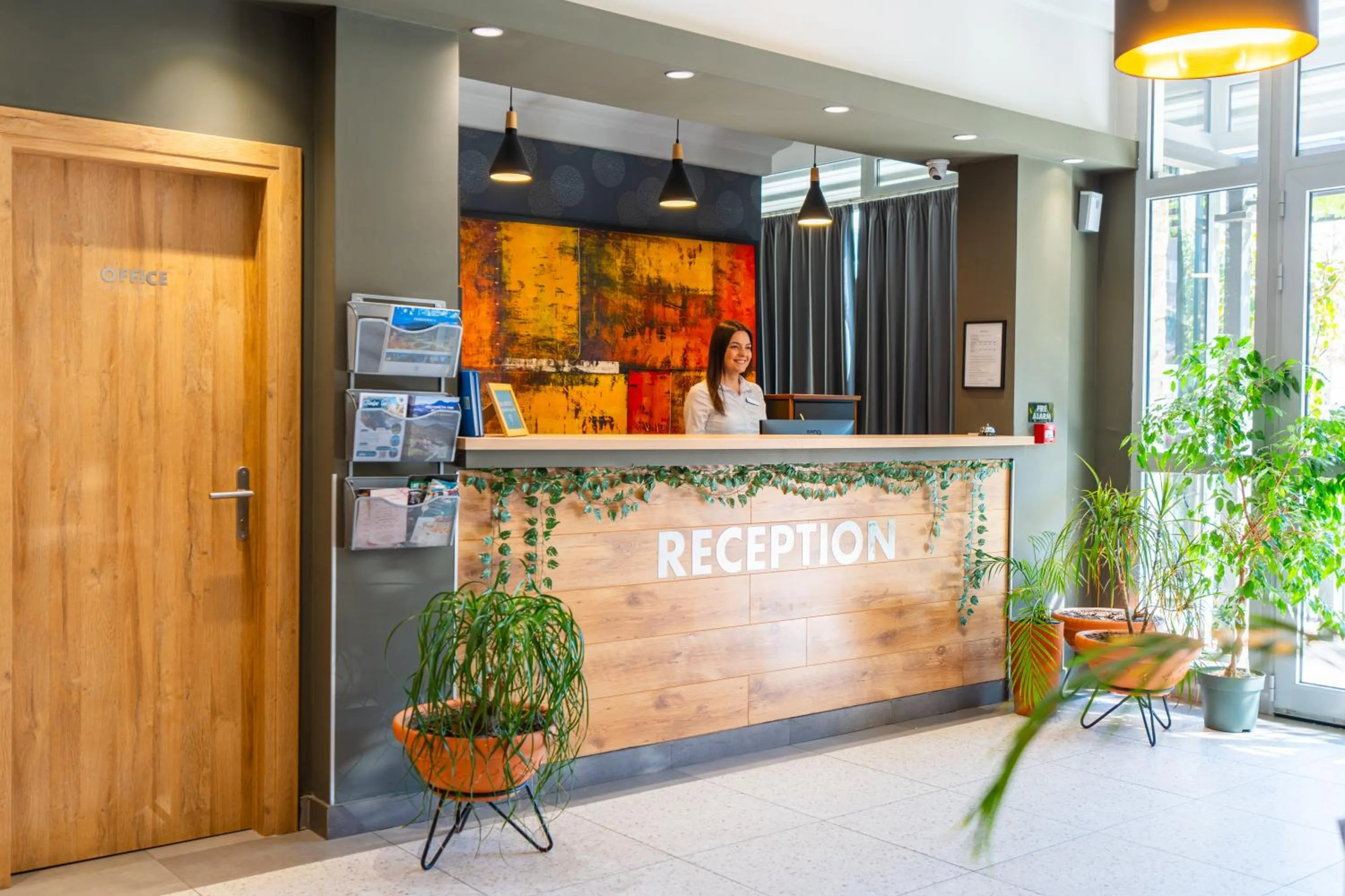 Lobby or reception in Hotel Resurs