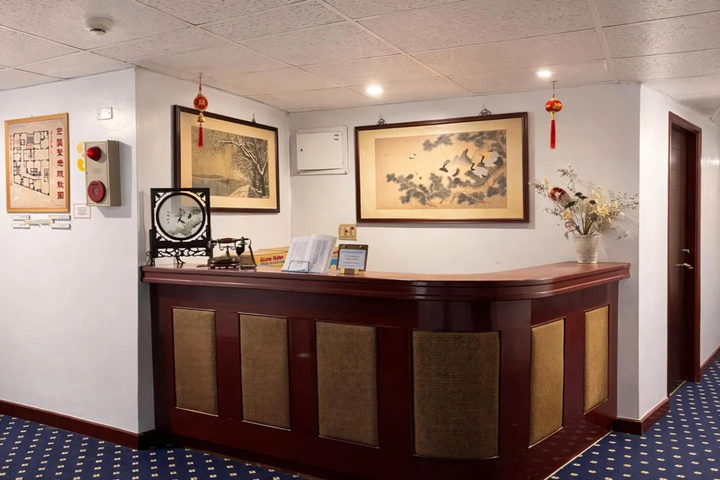 Decorative detail in Inn Sun Hotel