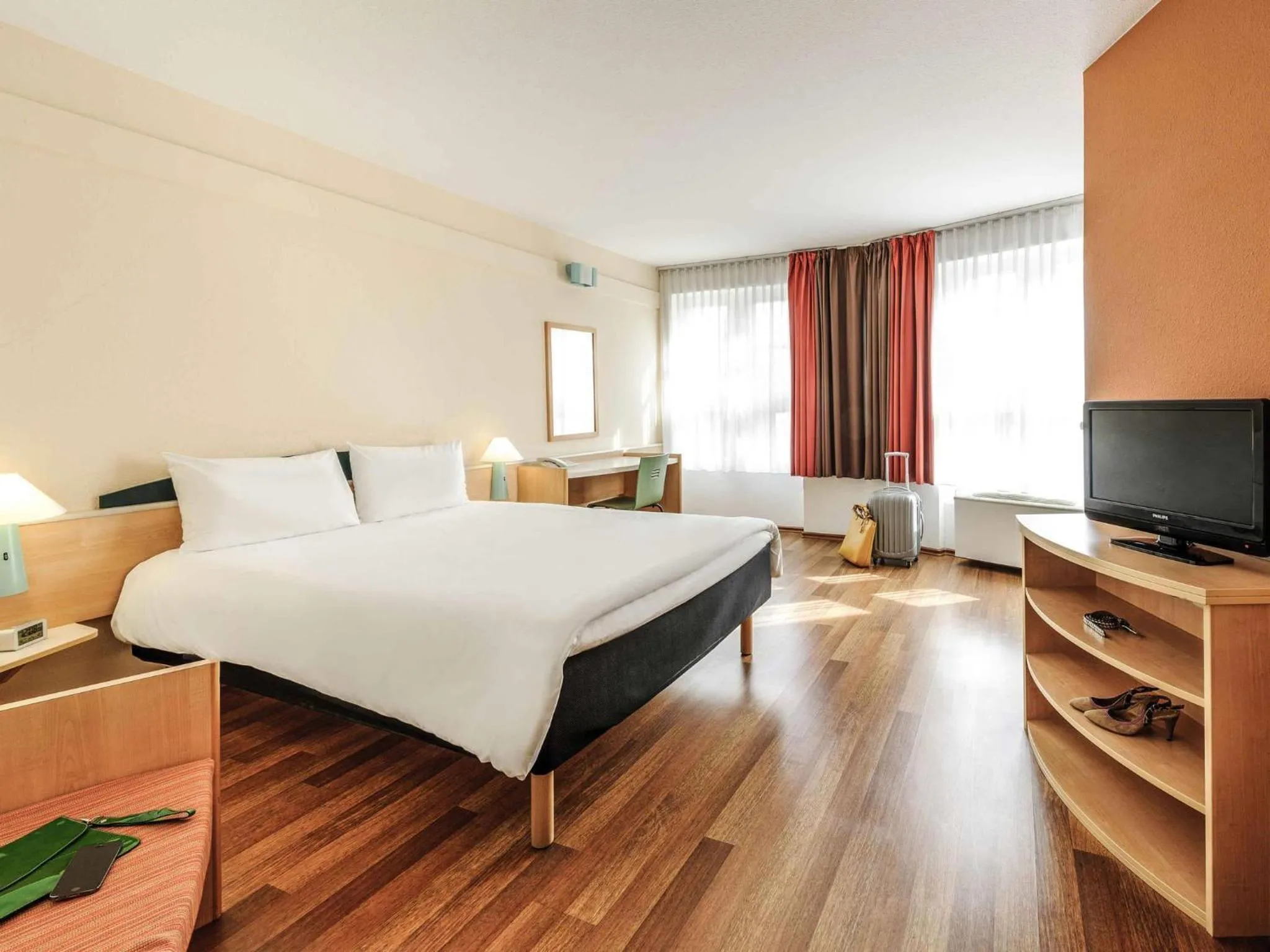 Bedroom, Bed in ibis Bamberg Altstadt