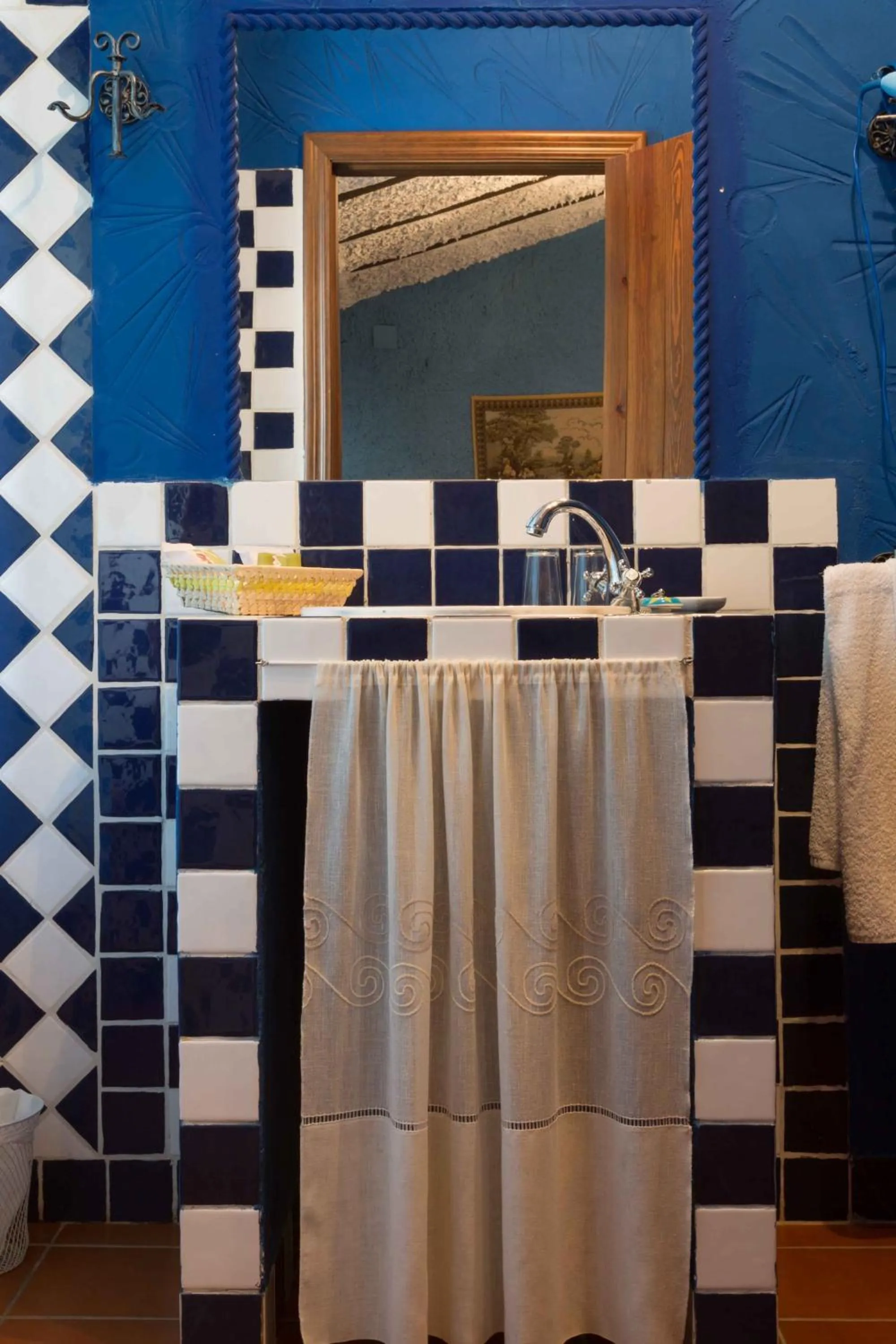 Bathroom in Hotel Palacio Guzmanes