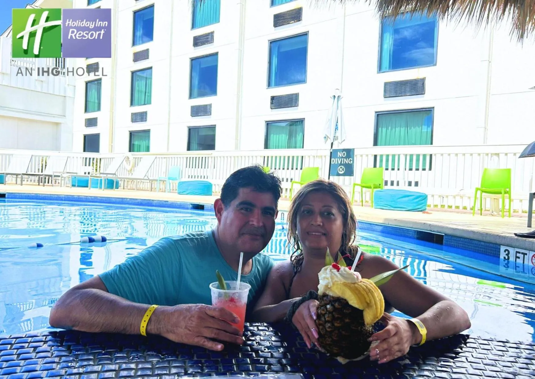 People in Holiday Inn Resort South Padre Island-Beach Front by IHG