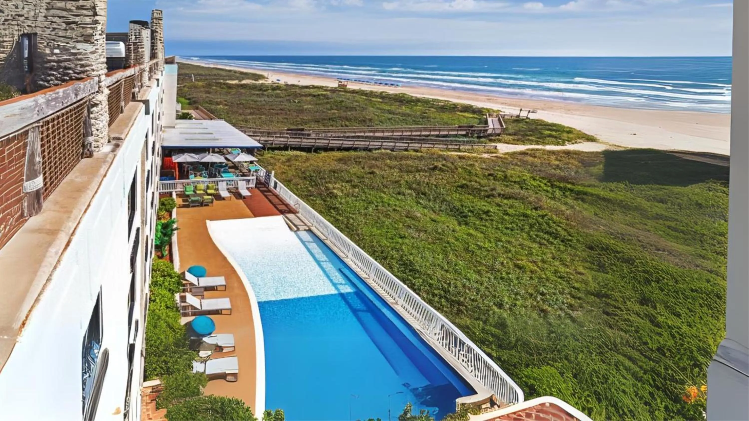 Swimming pool in Holiday Inn Resort South Padre Island-Beach Front by IHG