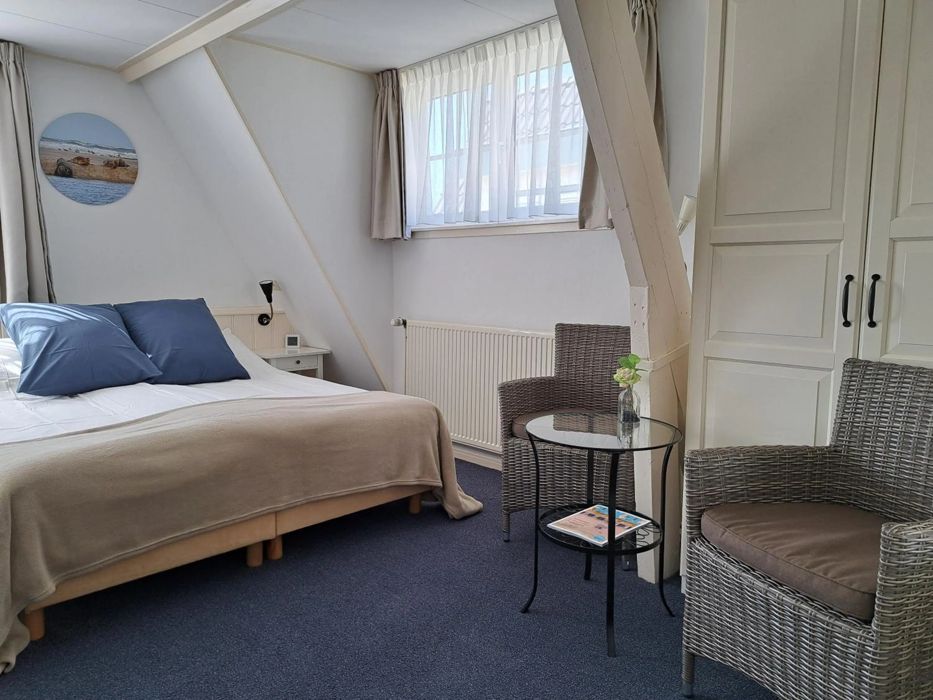 Bedroom, Bed in Hotel Het Gouden Boltje