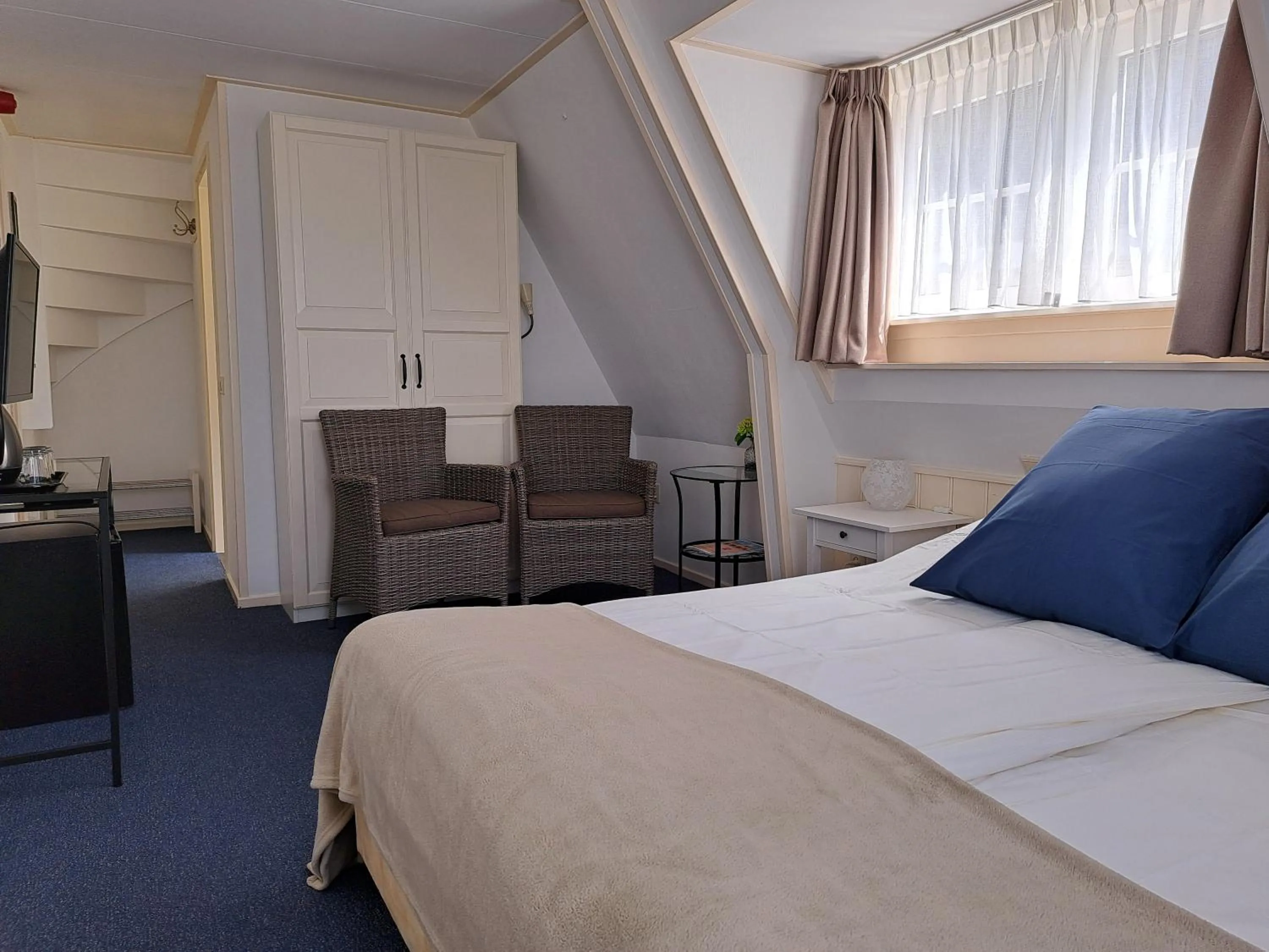 Bedroom, Bed in Hotel Het Gouden Boltje