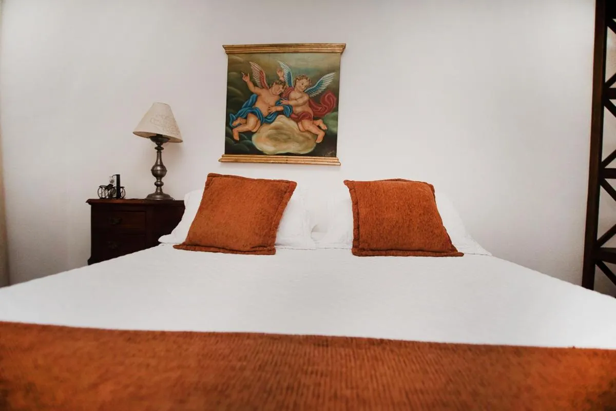 Bed in Pousada Solar da Imperatriz