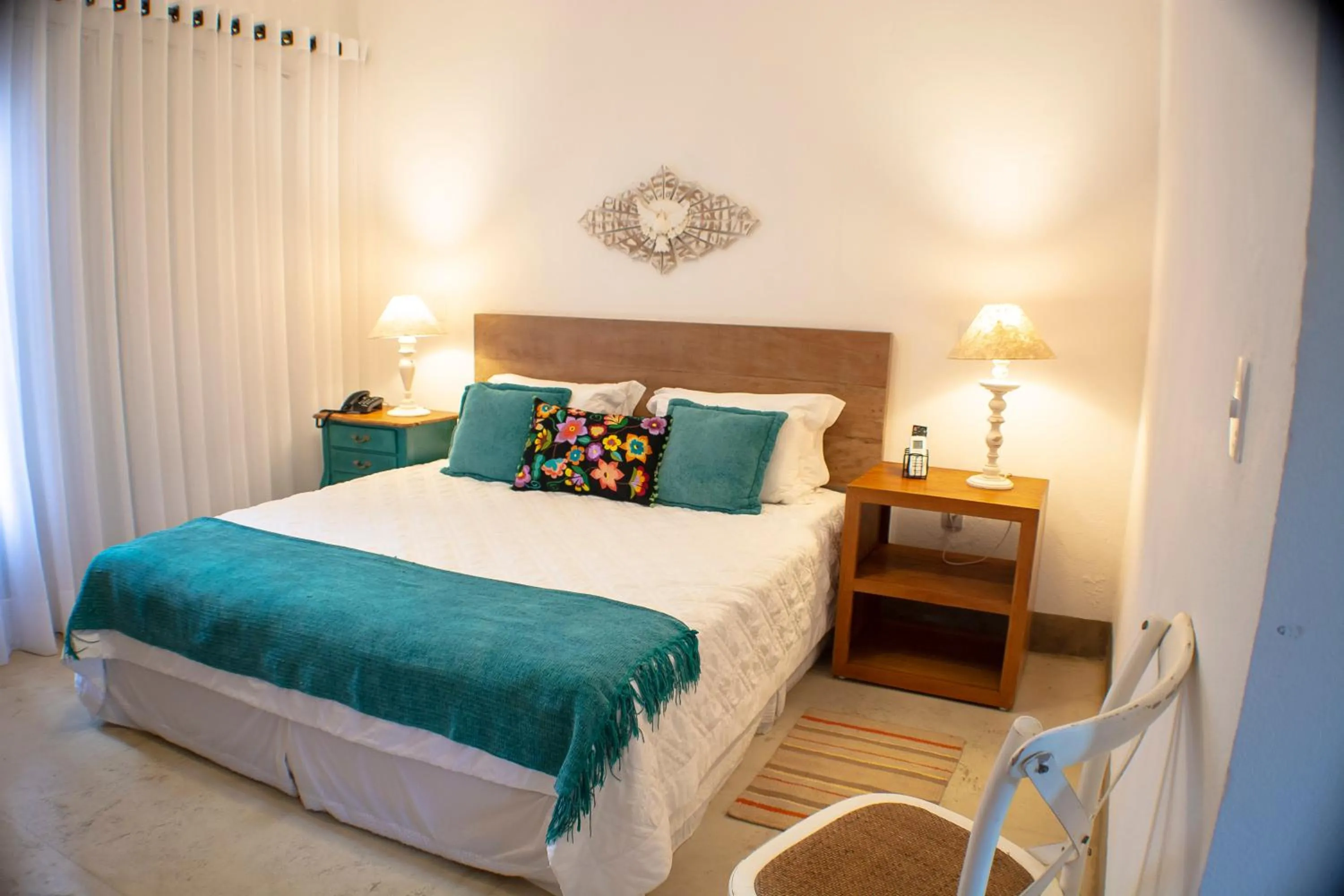 Bed in Pousada Solar da Imperatriz