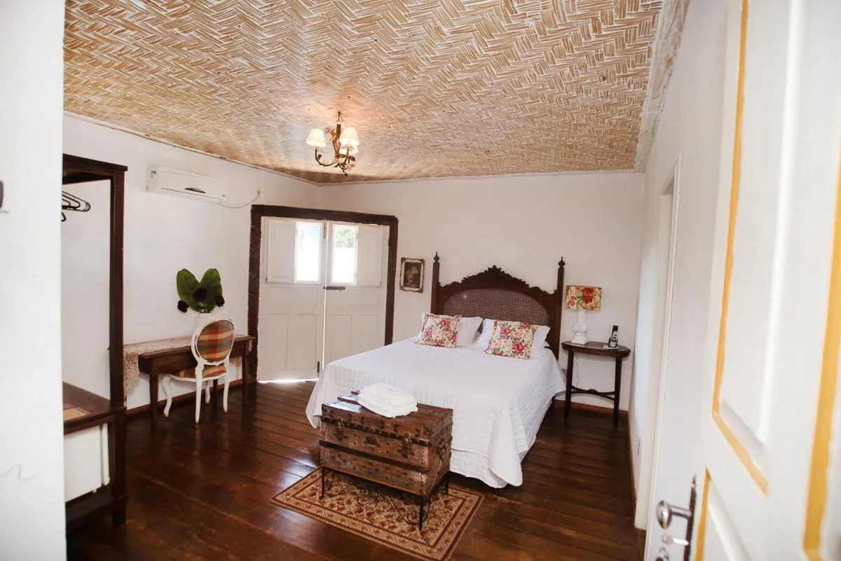 Bed in Pousada Solar da Imperatriz