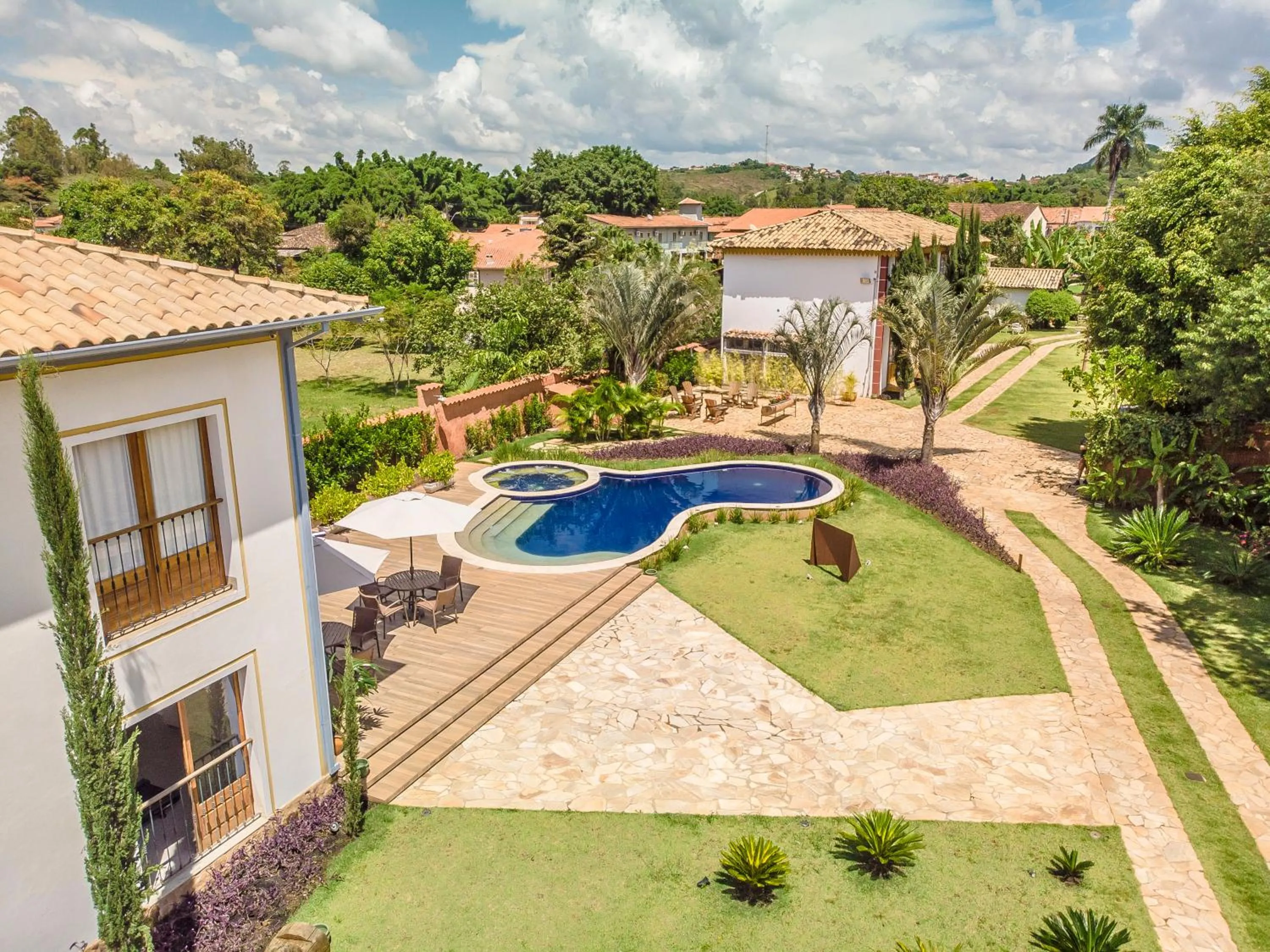 Swimming pool in Pousada Solar da Imperatriz